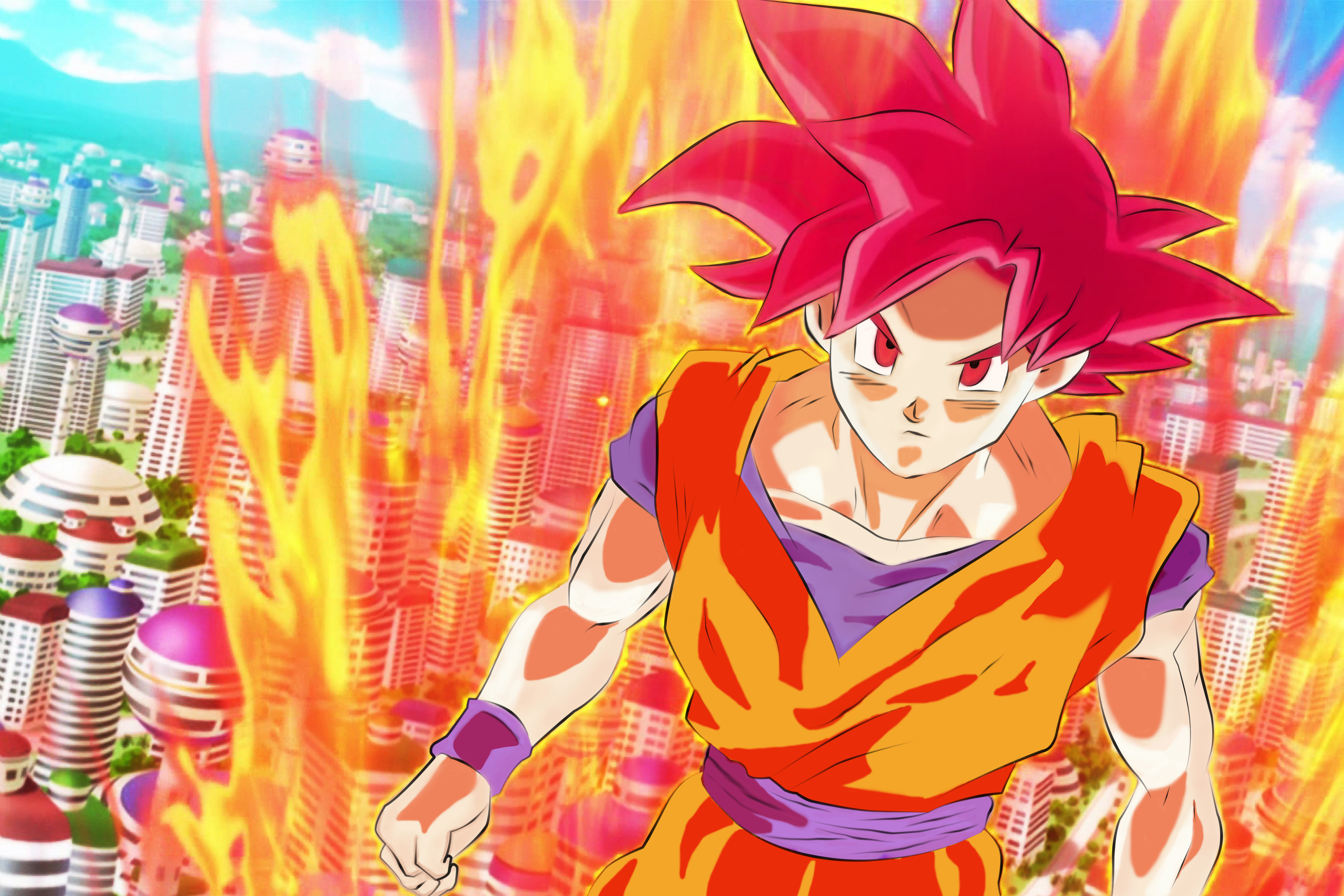 Super Saiyan God Dragon Ball Super Super Wallpapers