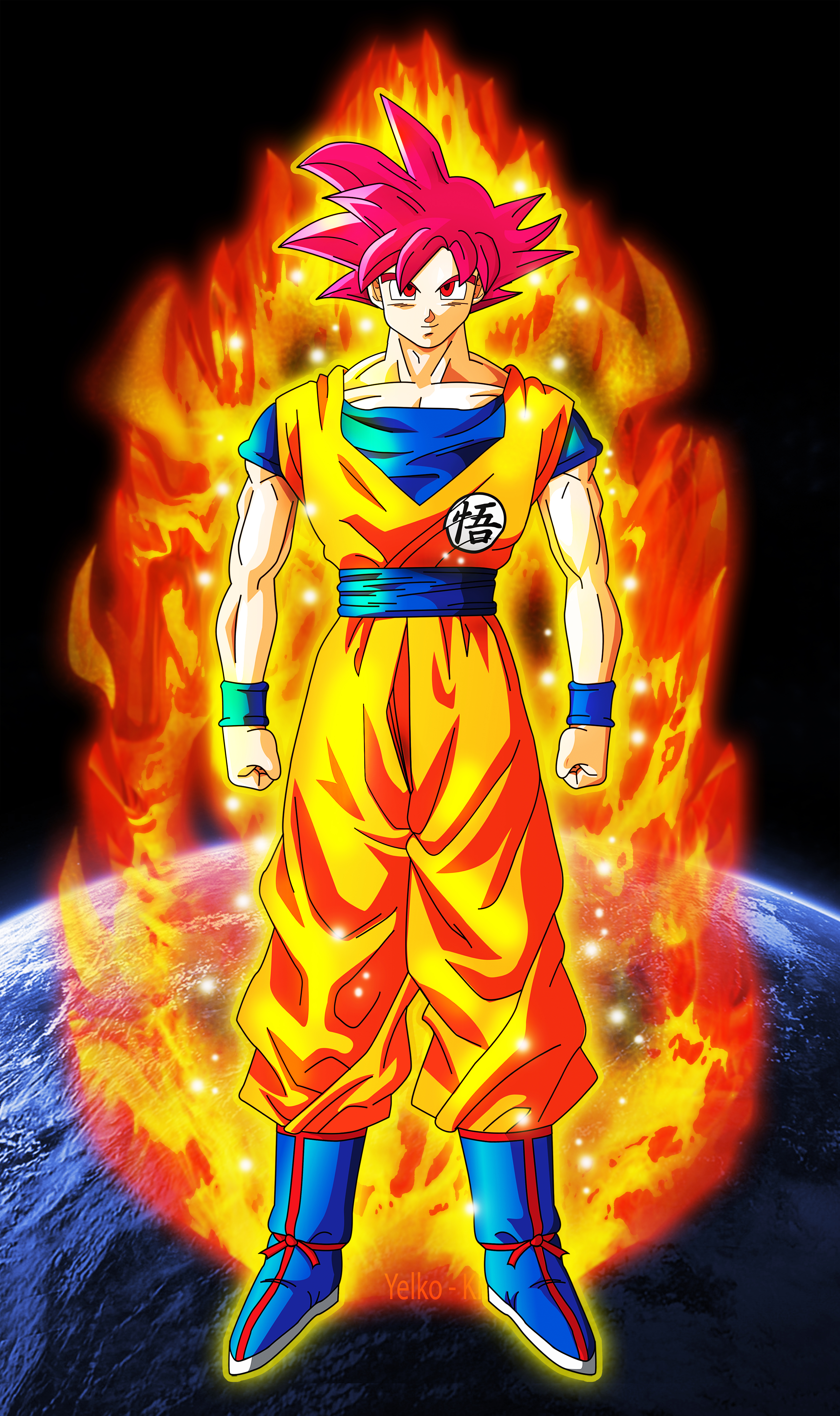 Super Saiyan God Goku Dragon Ball Wallpapers