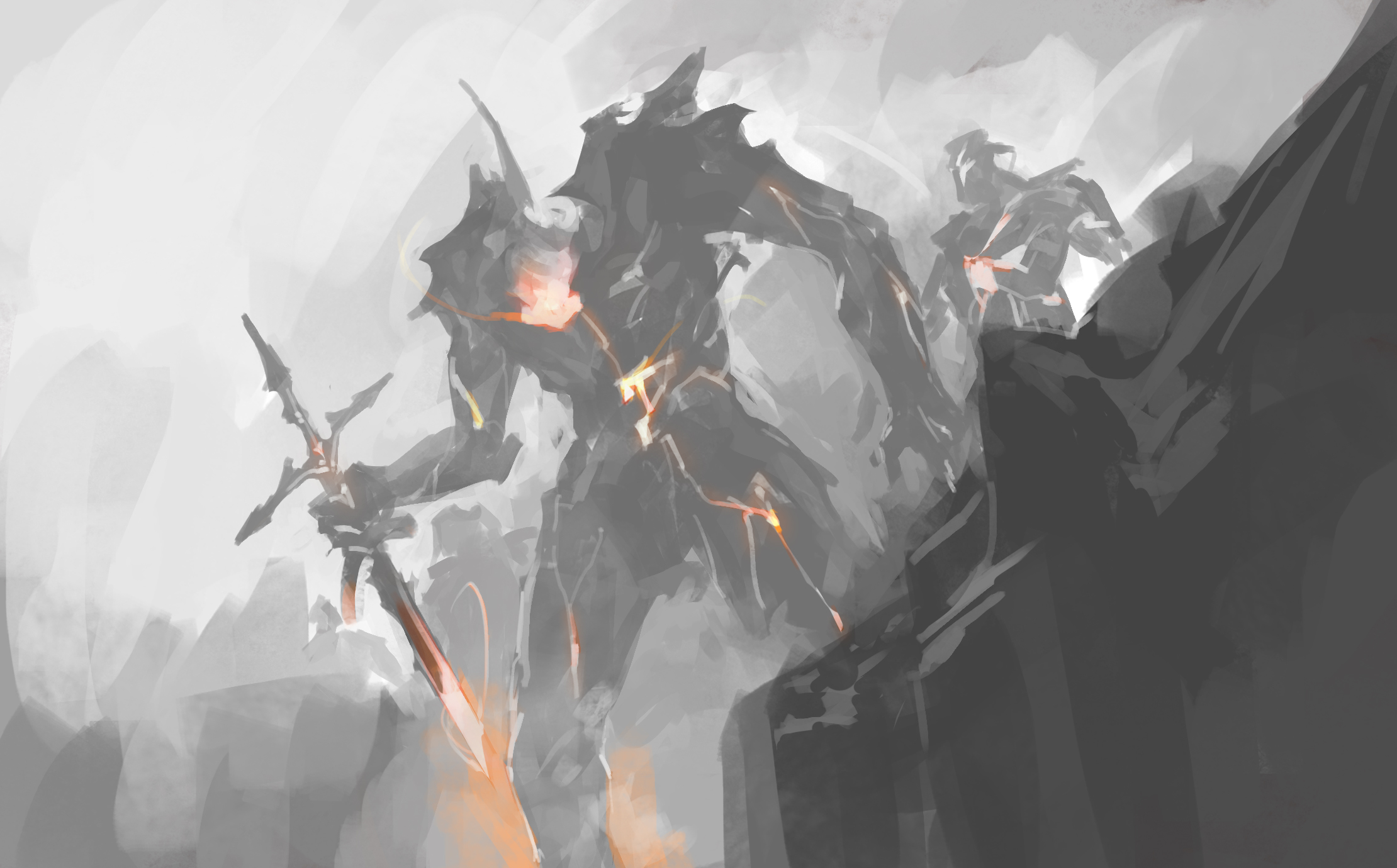 Surtr Art Arknights Hd Wallpapers