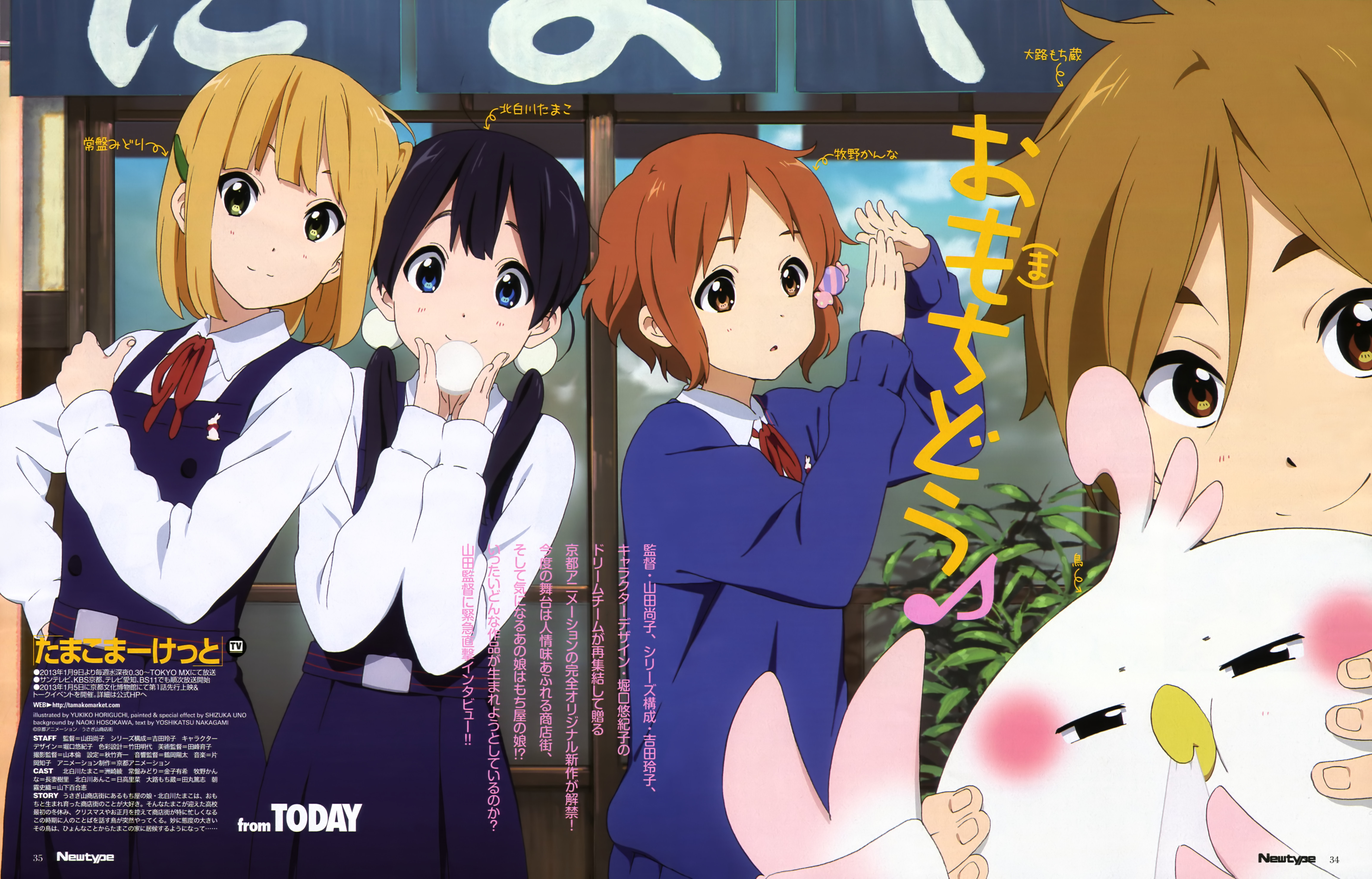 Tamako Market Wallpapers