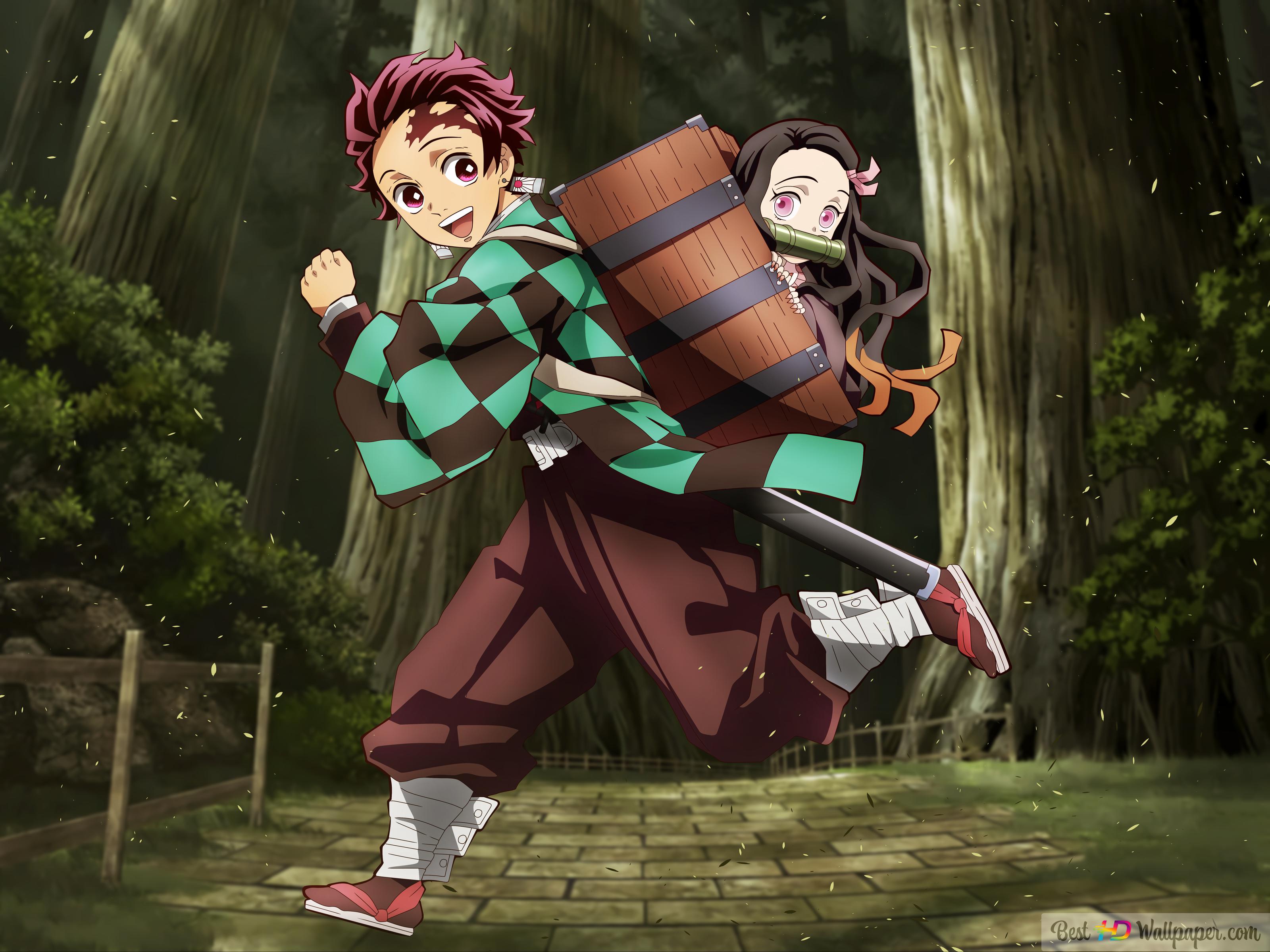 Tanjirou And Nezuko Wallpapers