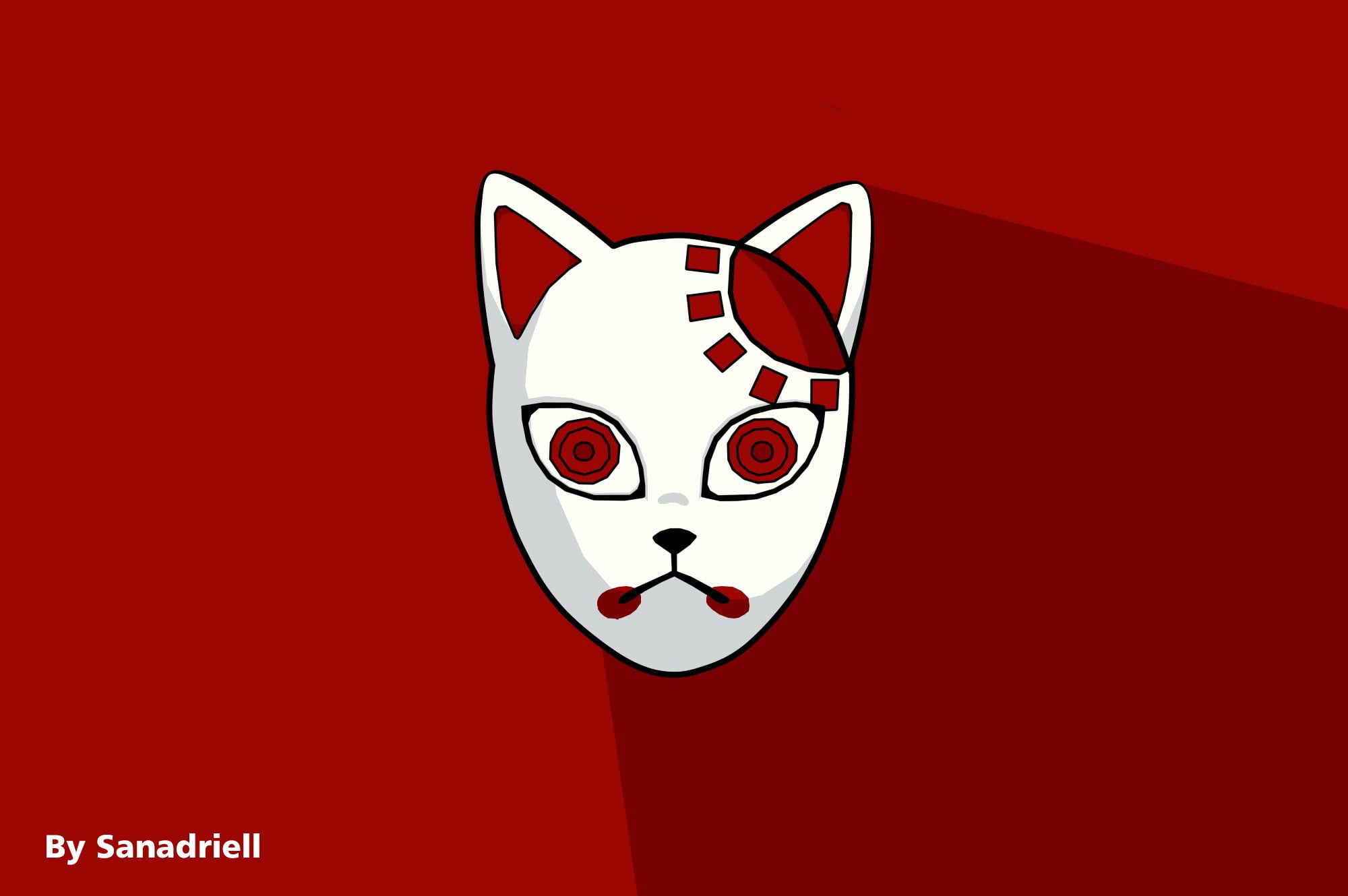 Tanjirou Kamado Mask Art Wallpapers