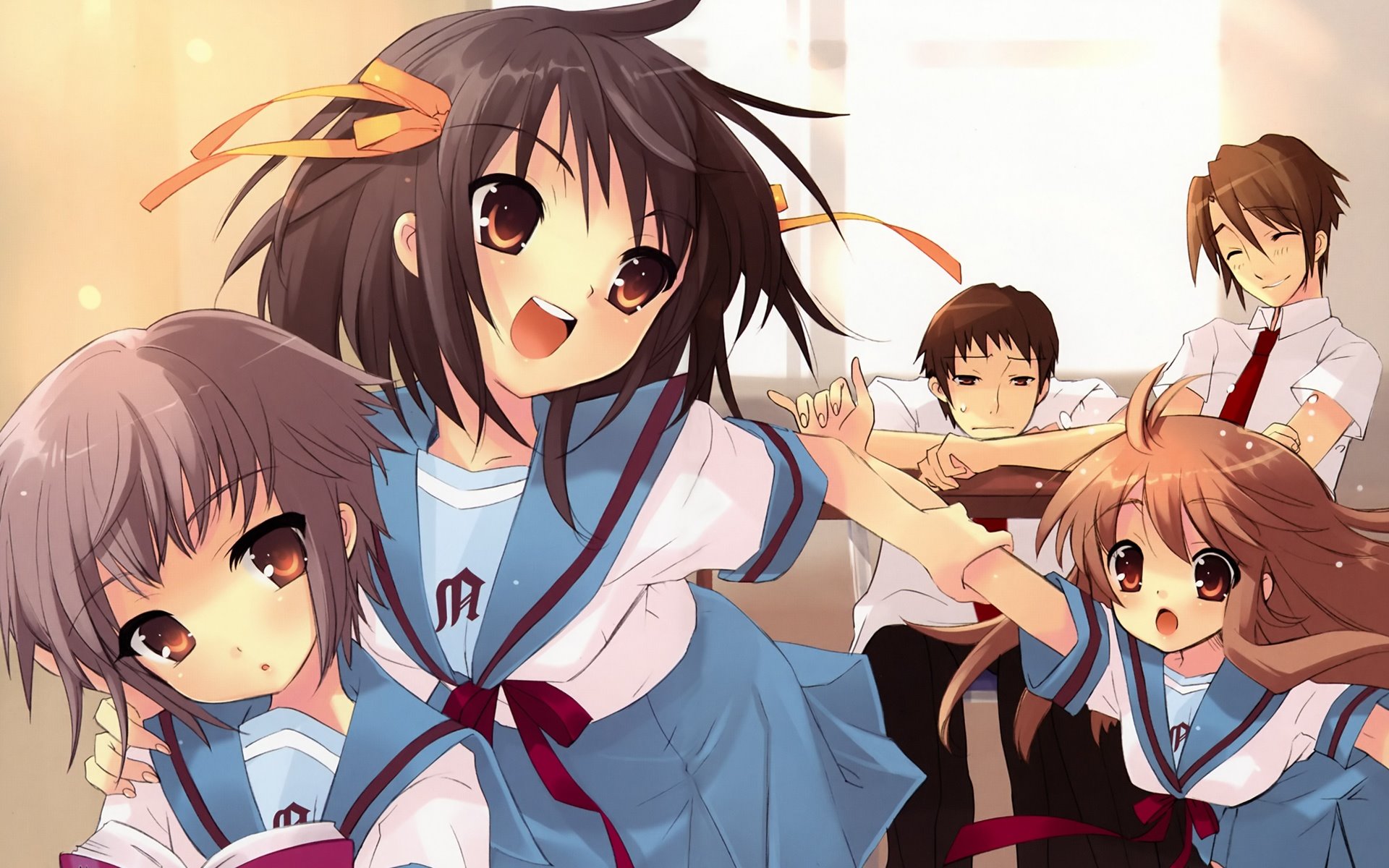 The Disappearance Of Haruhi Suzumiya Wallpapers