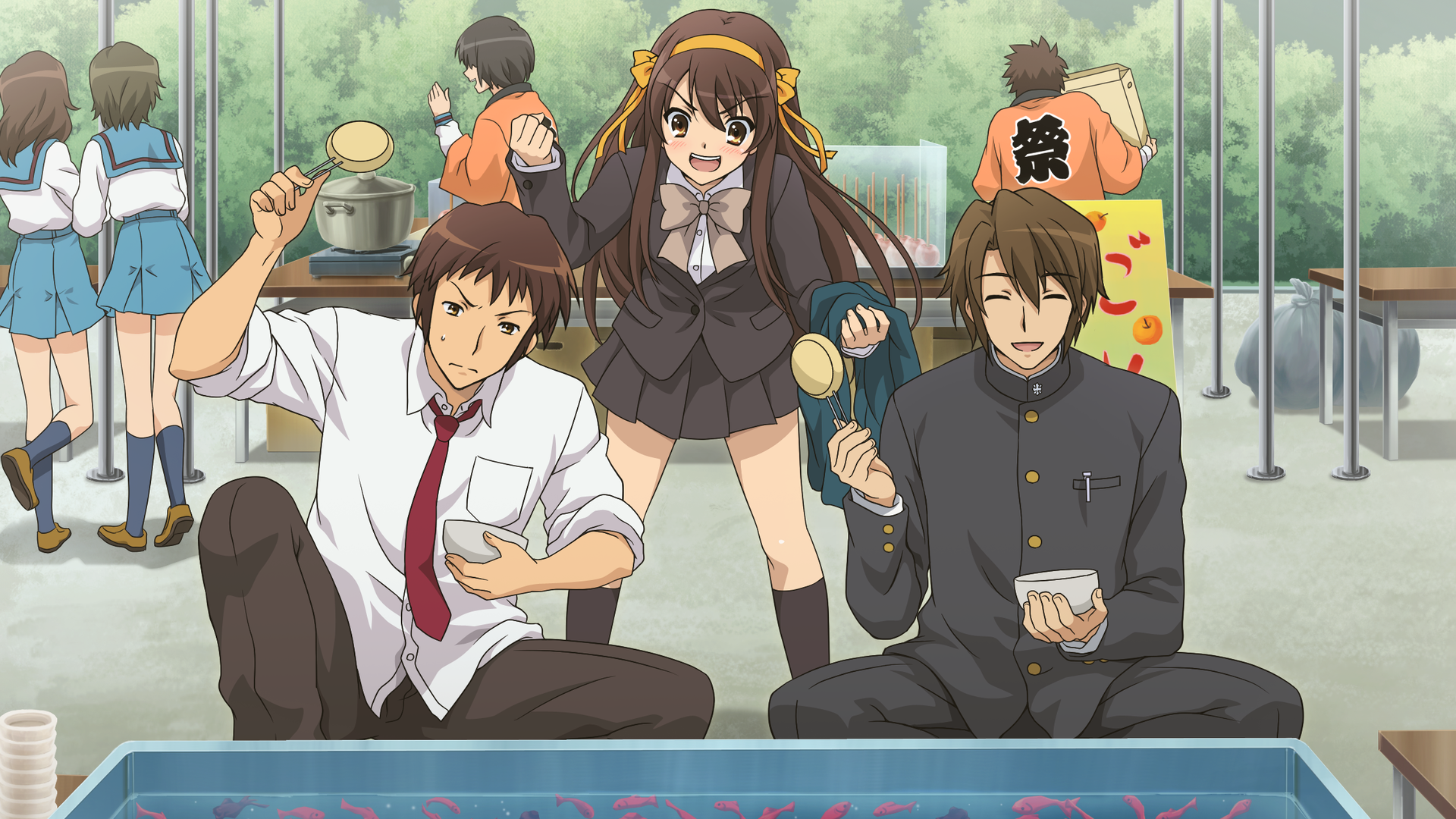 The Disappearance Of Haruhi Suzumiya Wallpapers