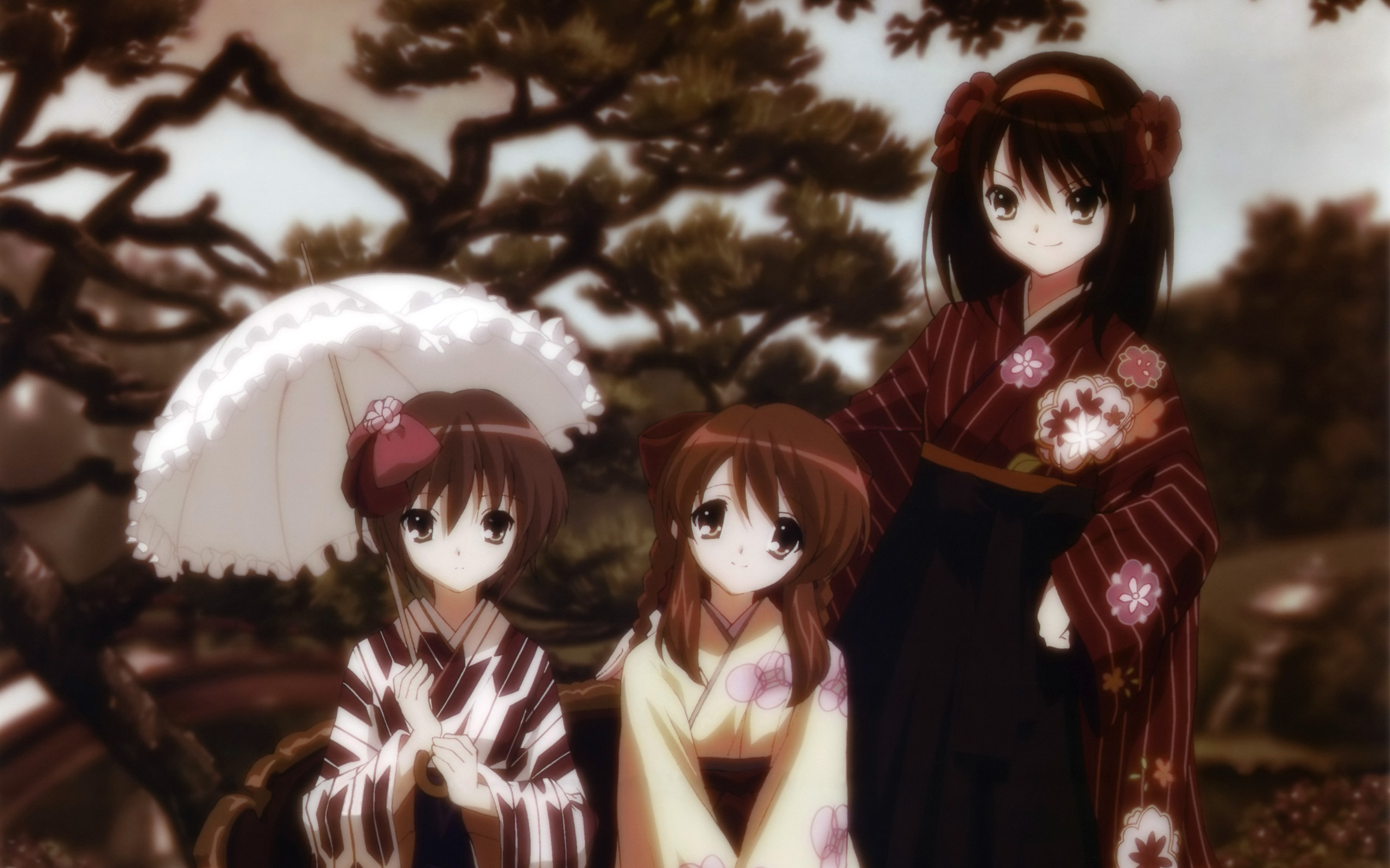 The Disappearance Of Haruhi Suzumiya Wallpapers