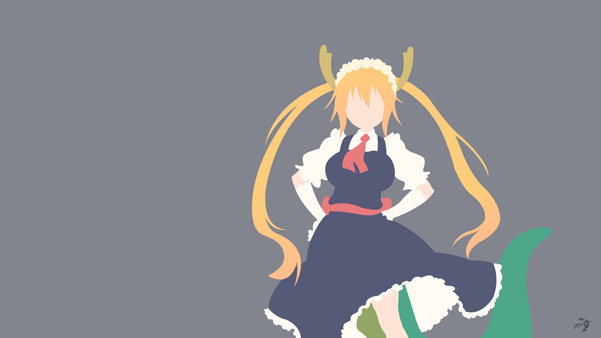 Tohru Anime Minimal Wallpapers