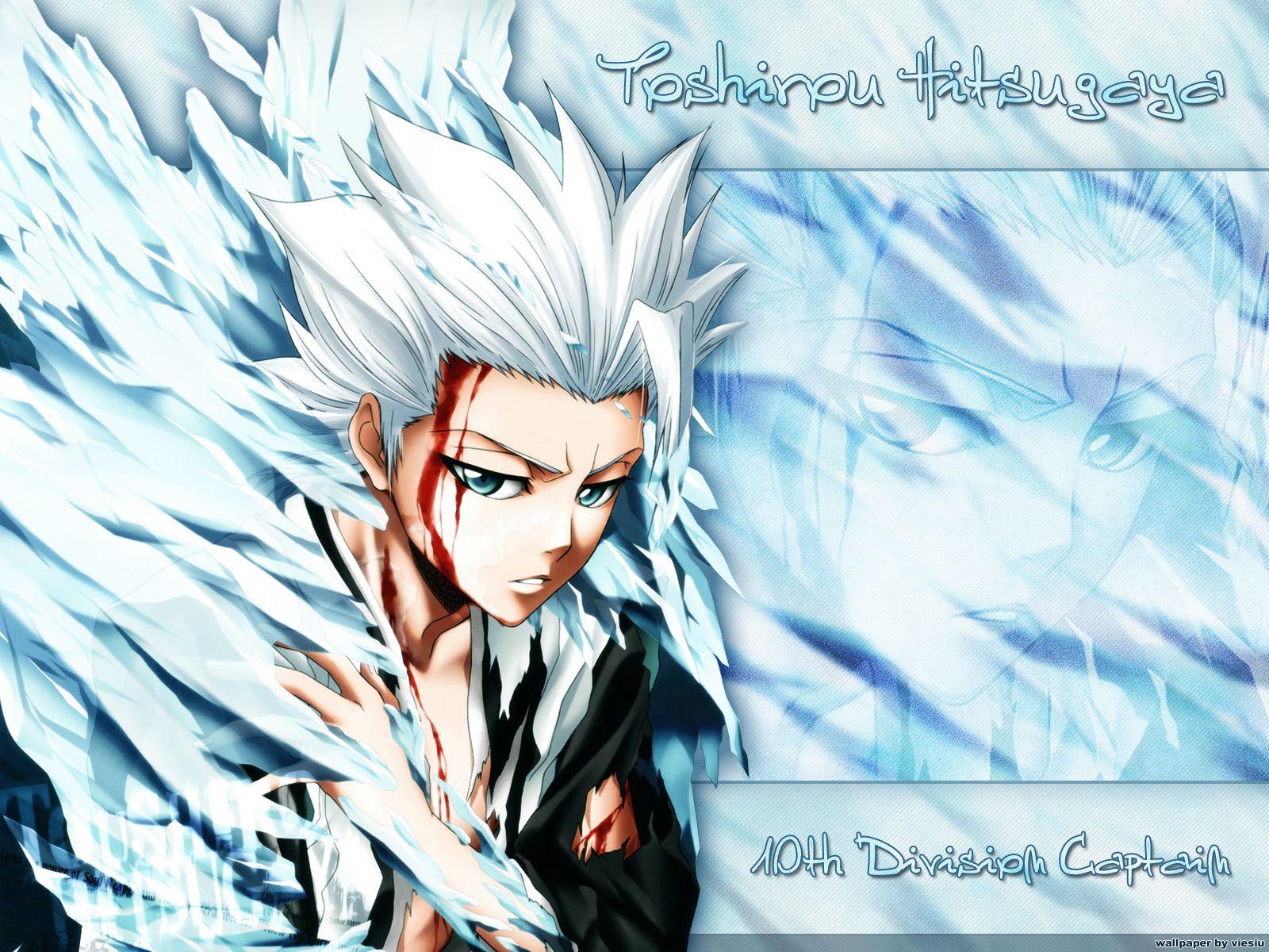 Toushirou Hitsugaya Standing In Moon Night Wallpapers