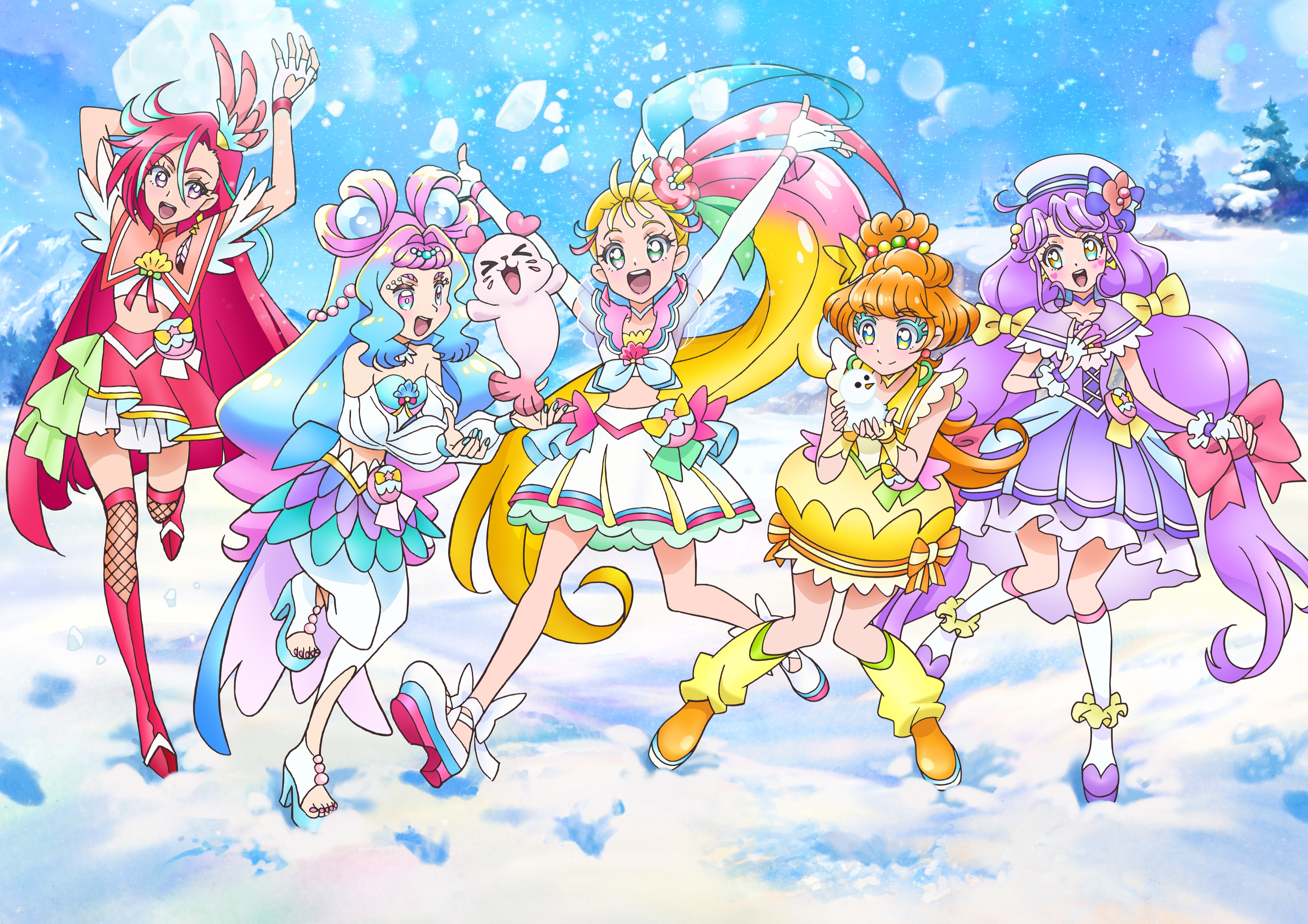 Tropical-Rouge! Pretty Cure Wallpapers