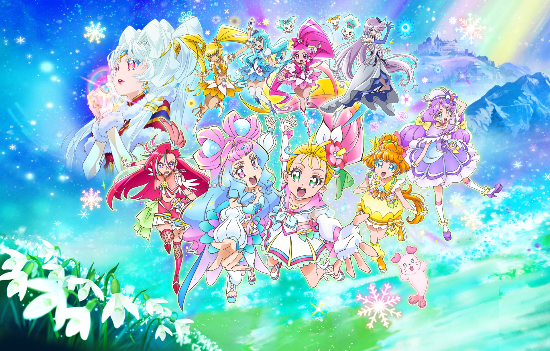 Tropical-Rouge! Pretty Cure Wallpapers