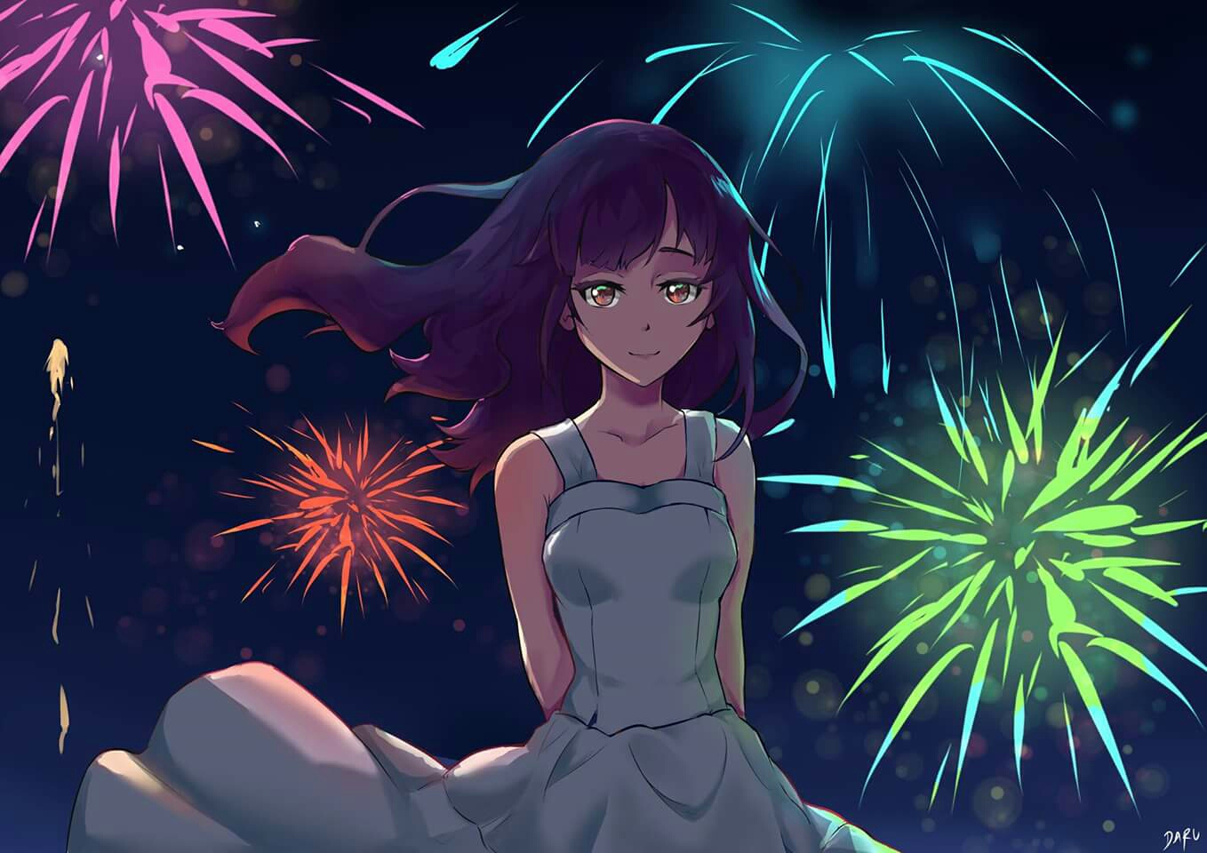 Uchiage Hanabi, Shita Kara Miru Ka? Yoko Kara Miru Ka? Wallpapers