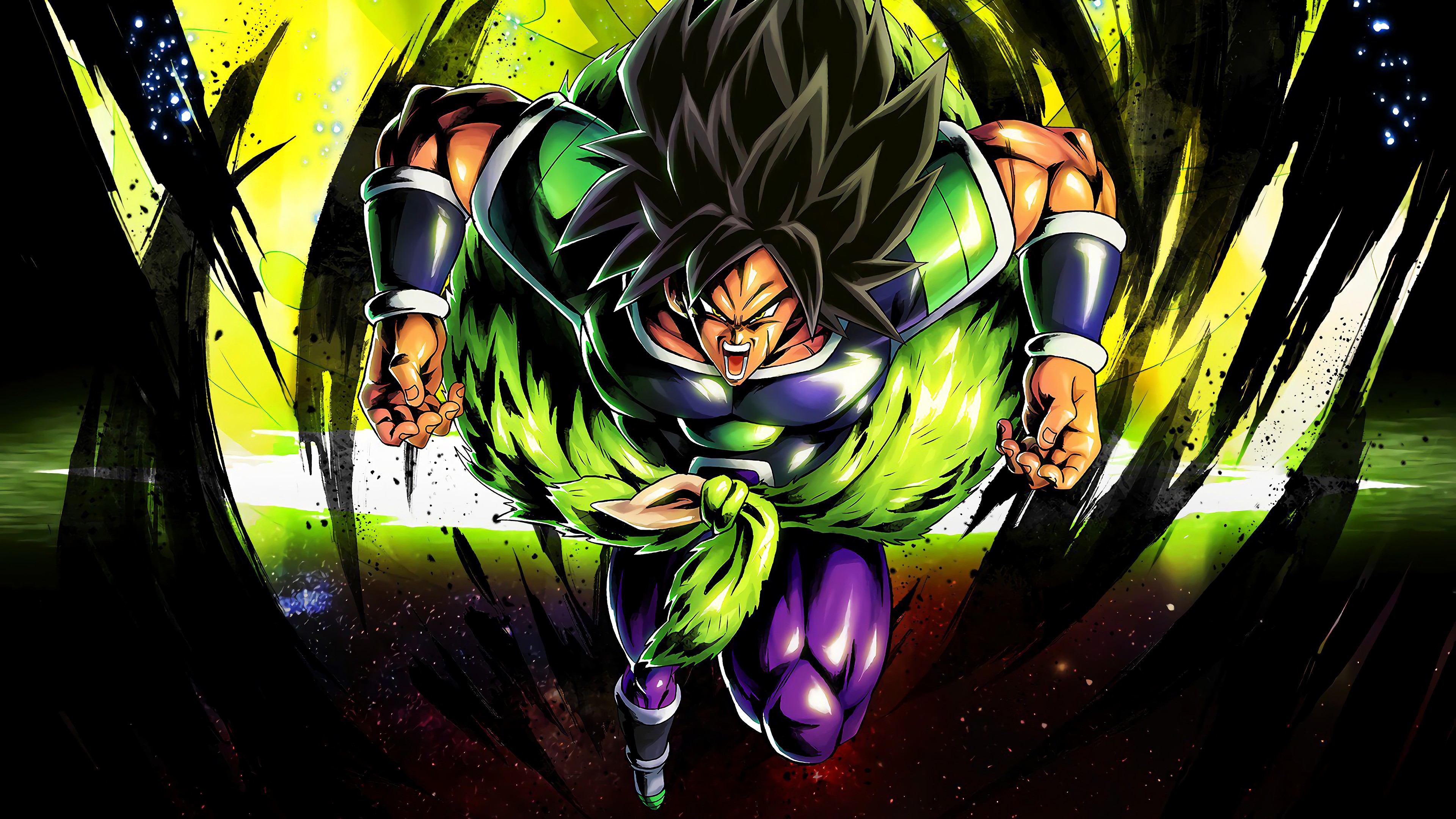 Unstoppable Broly 4K Wallpapers