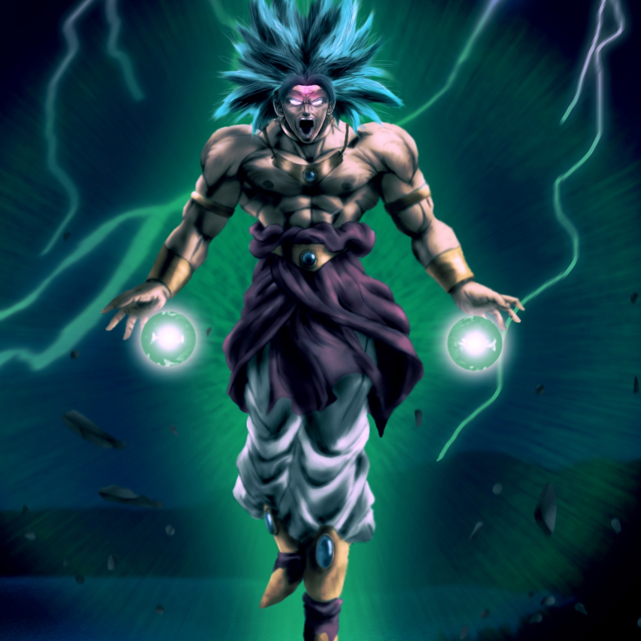 Unstoppable Broly 4K Wallpapers