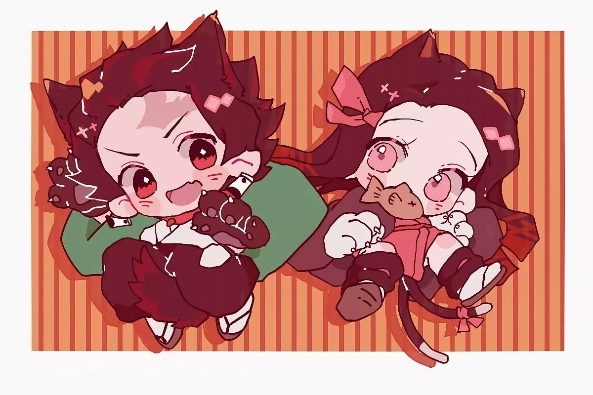 Urokodaki With Tanjirou And Nezuko Wallpapers