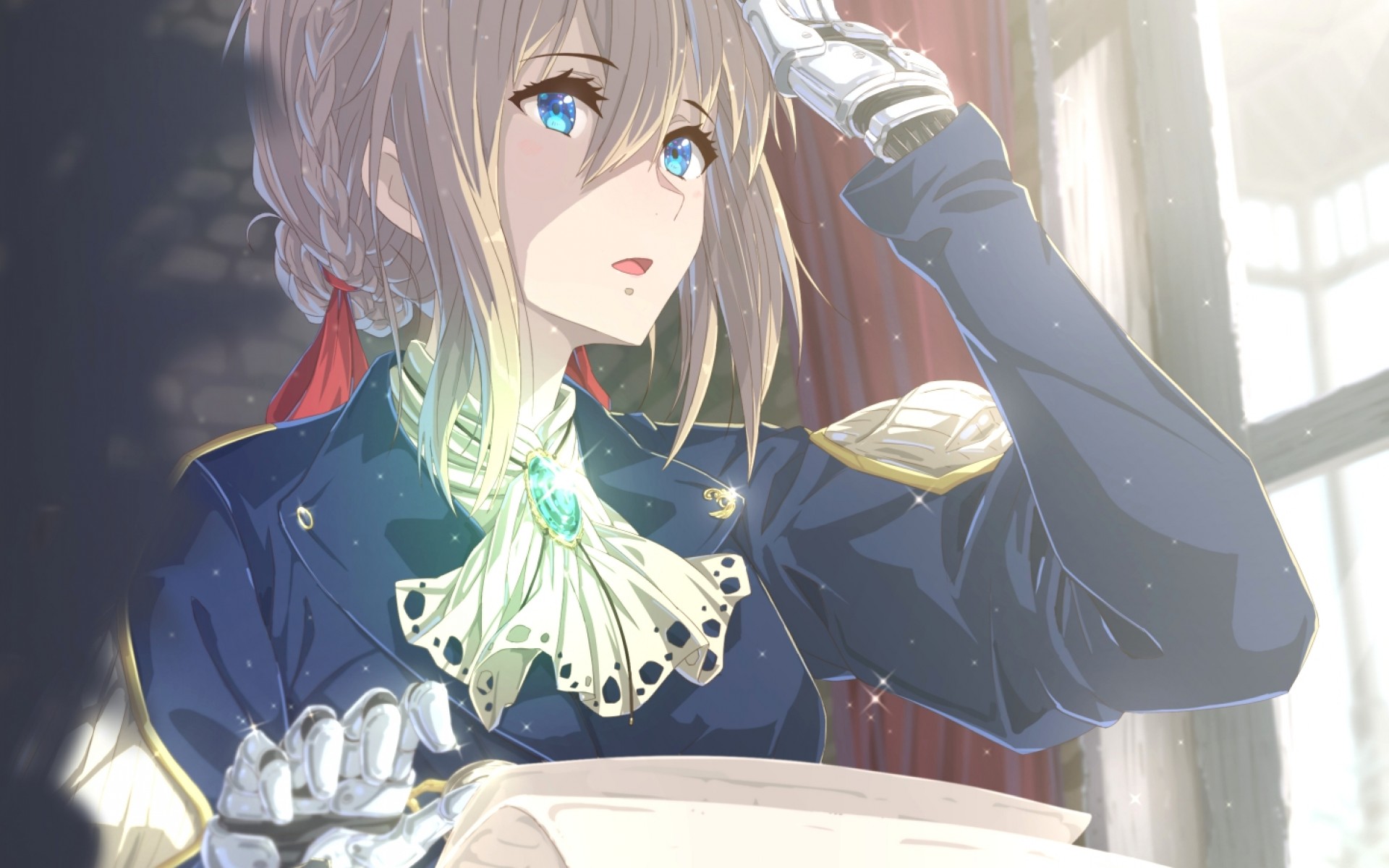 Violet Evergarden Blue Eyes Wallpapers