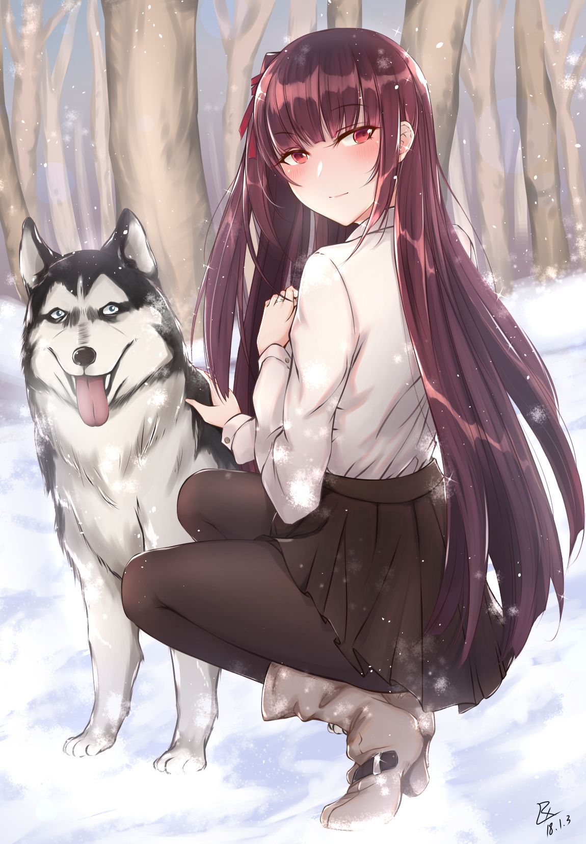 Wa2000 Girls Frontline Art Wallpapers