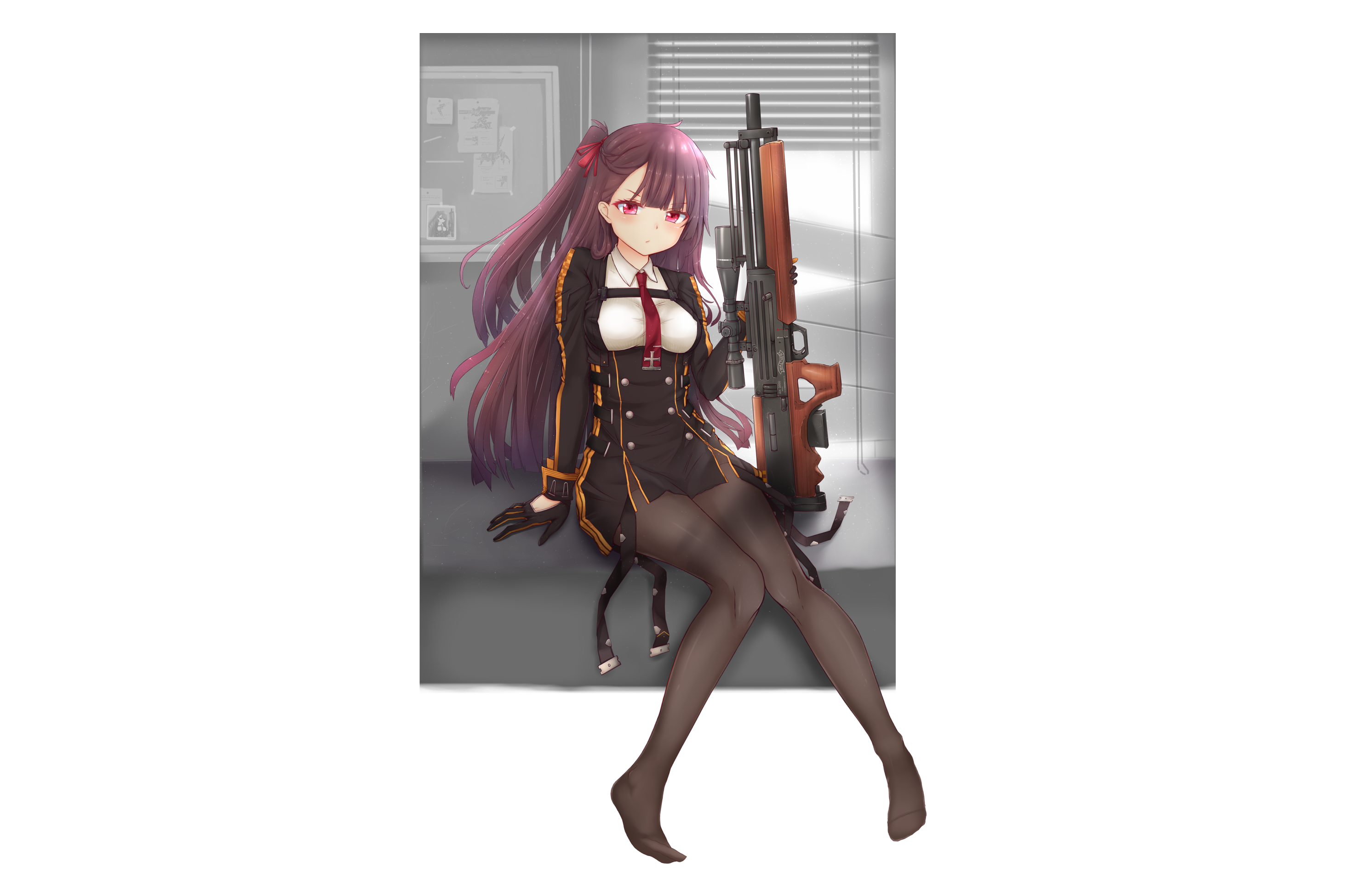 Wa2000 Girls Frontline Art Wallpapers