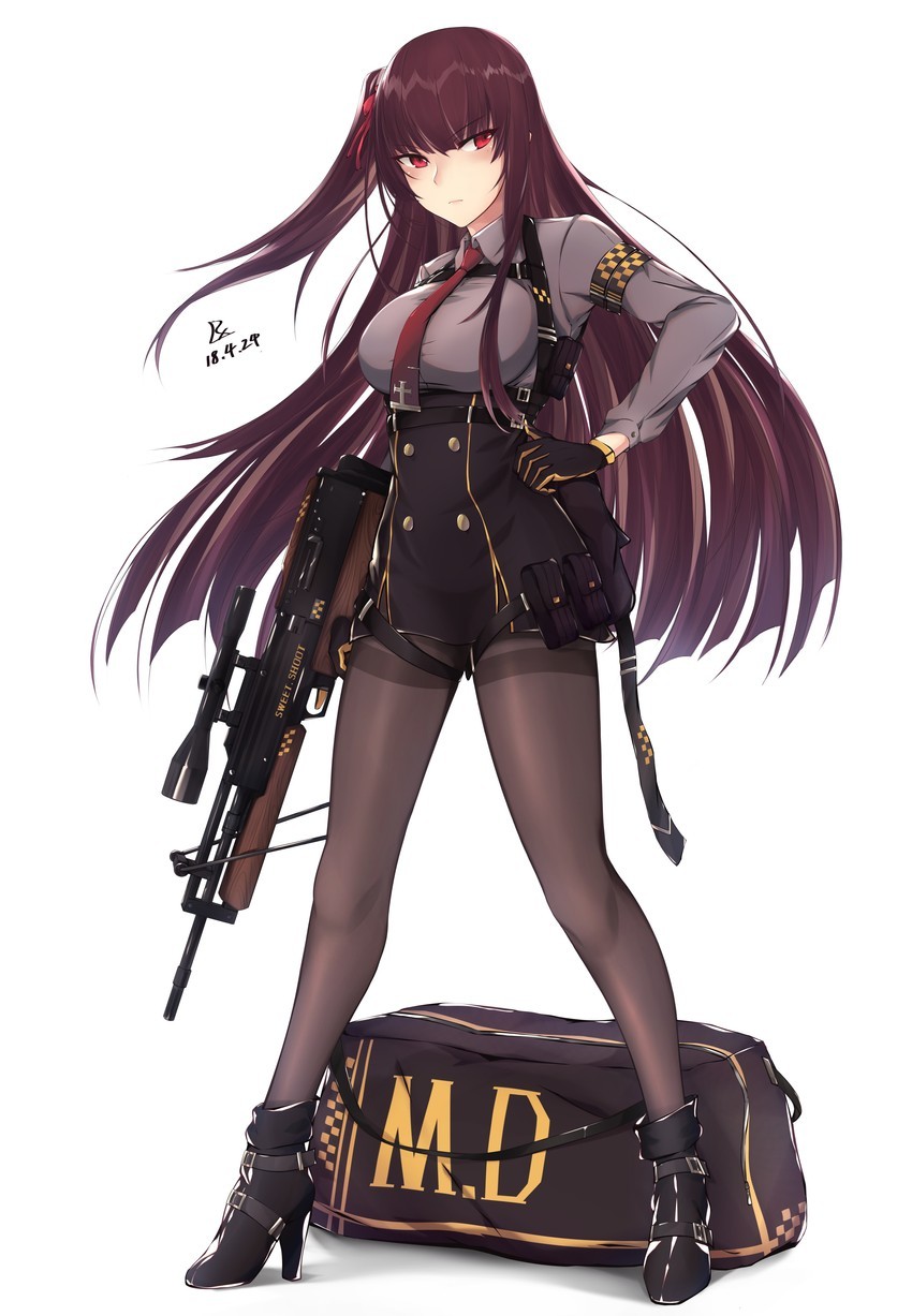 Wa2000 Girls Frontline Art Wallpapers