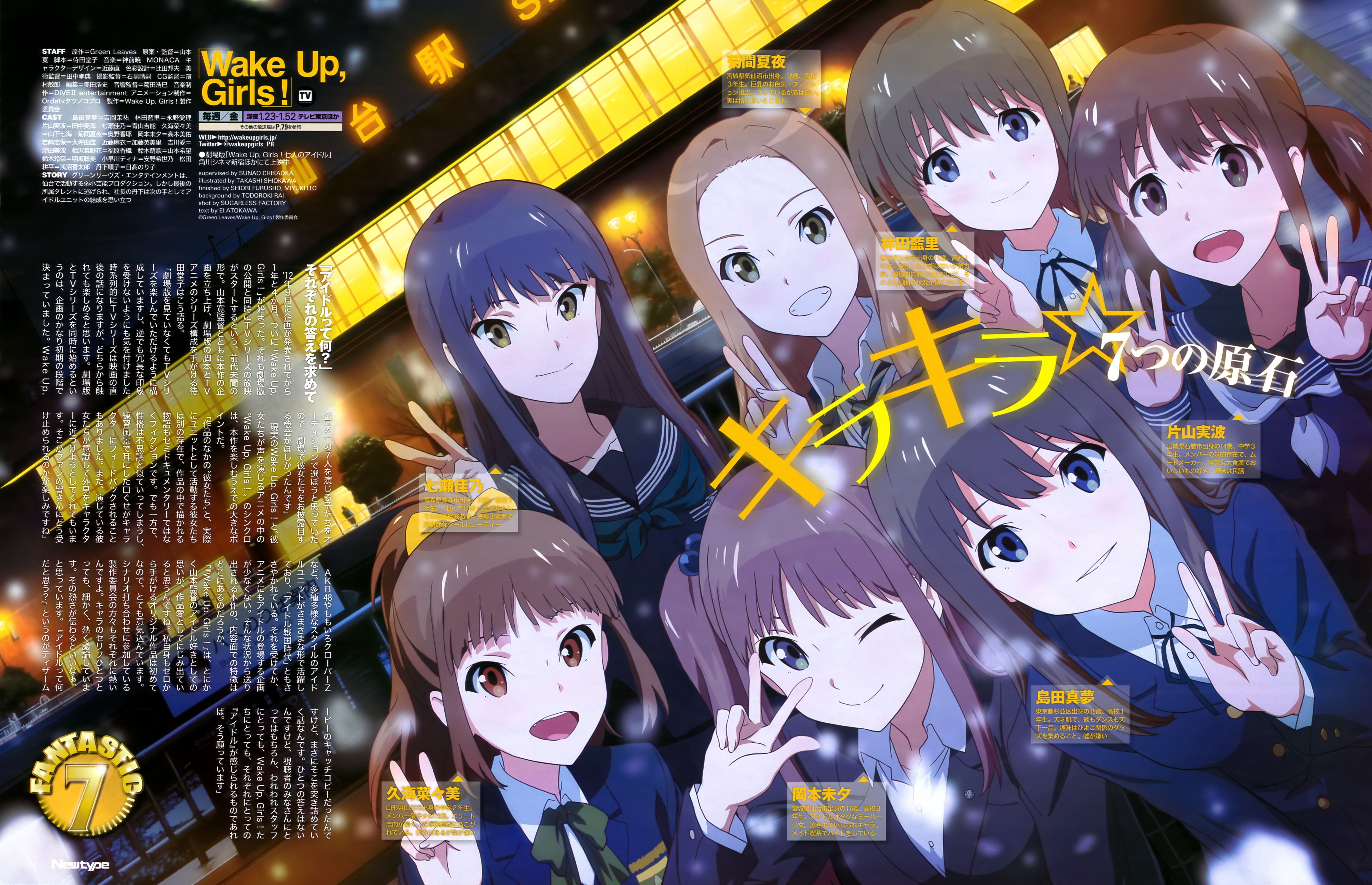 Wake Up, Girls! Shichi-Nin No Idol Wallpapers