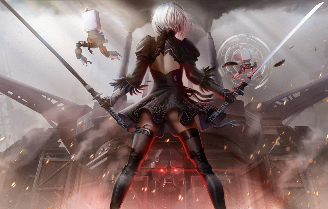 Yorha No 2 Type B Nier Wallpapers