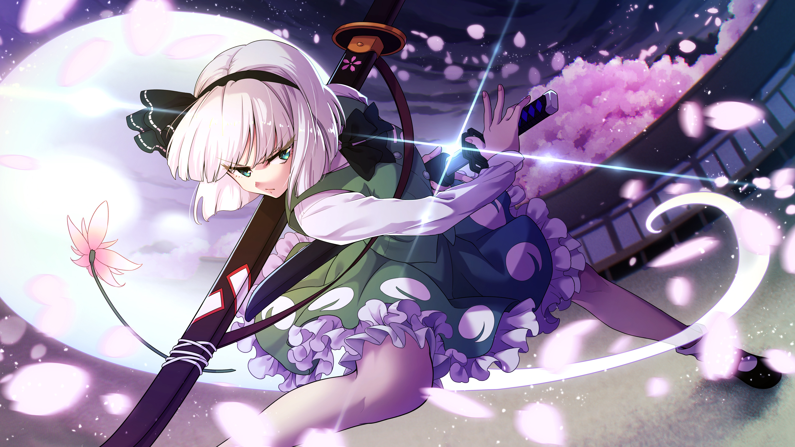 Youmu Konpaku 4K Art Wallpapers