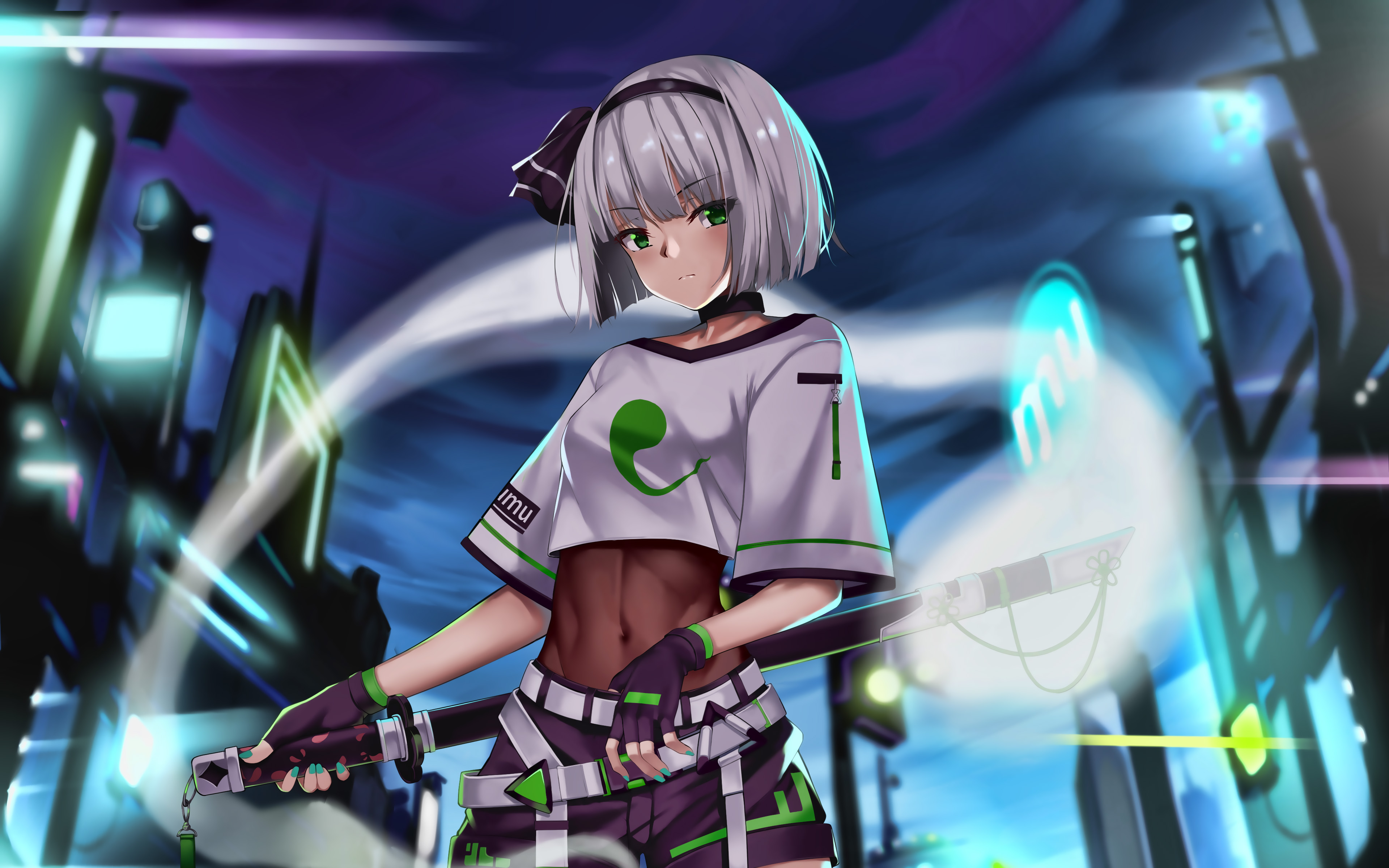 Youmu Konpaku 4K Art Wallpapers