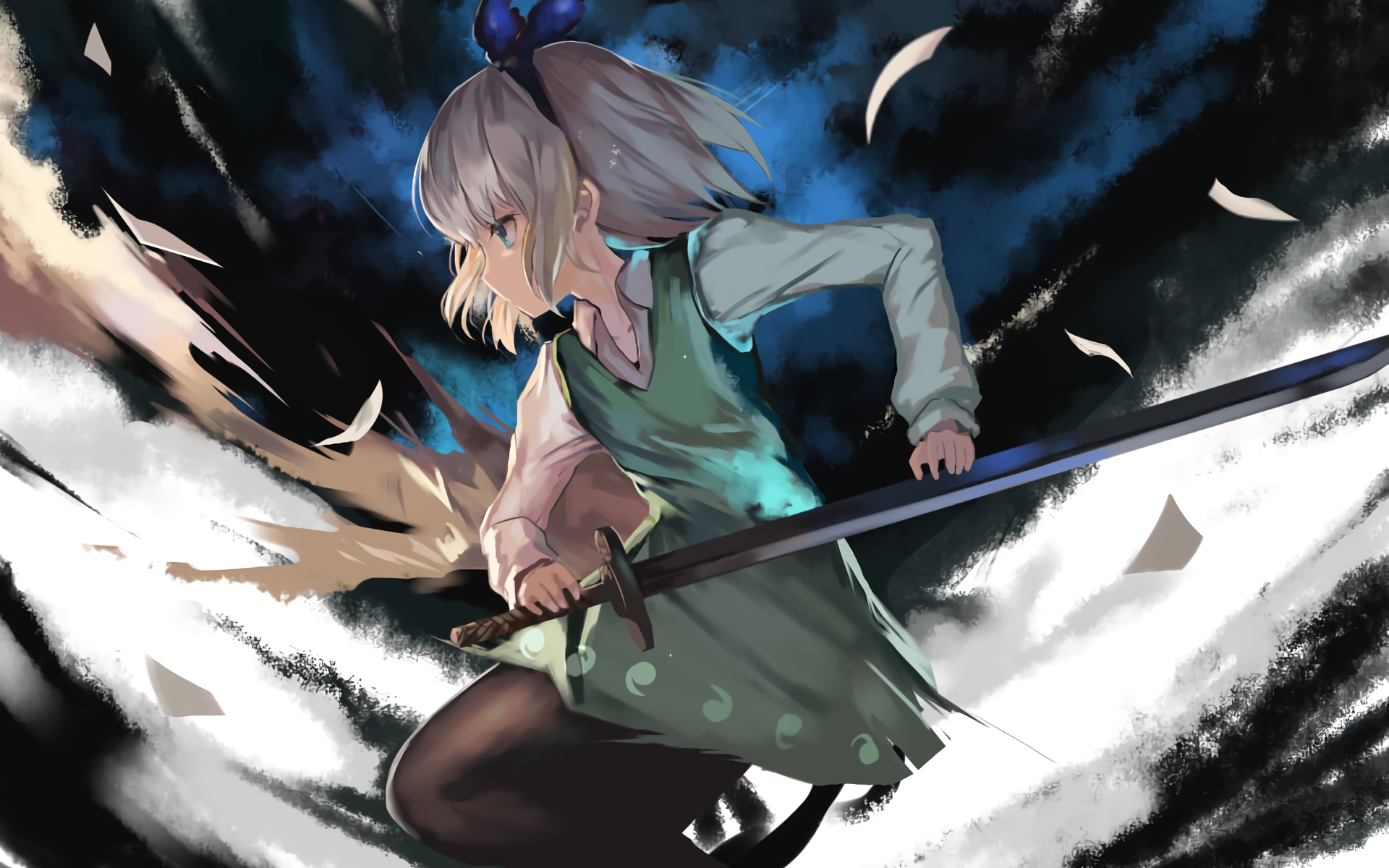 Youmu Konpaku 4K Art Wallpapers