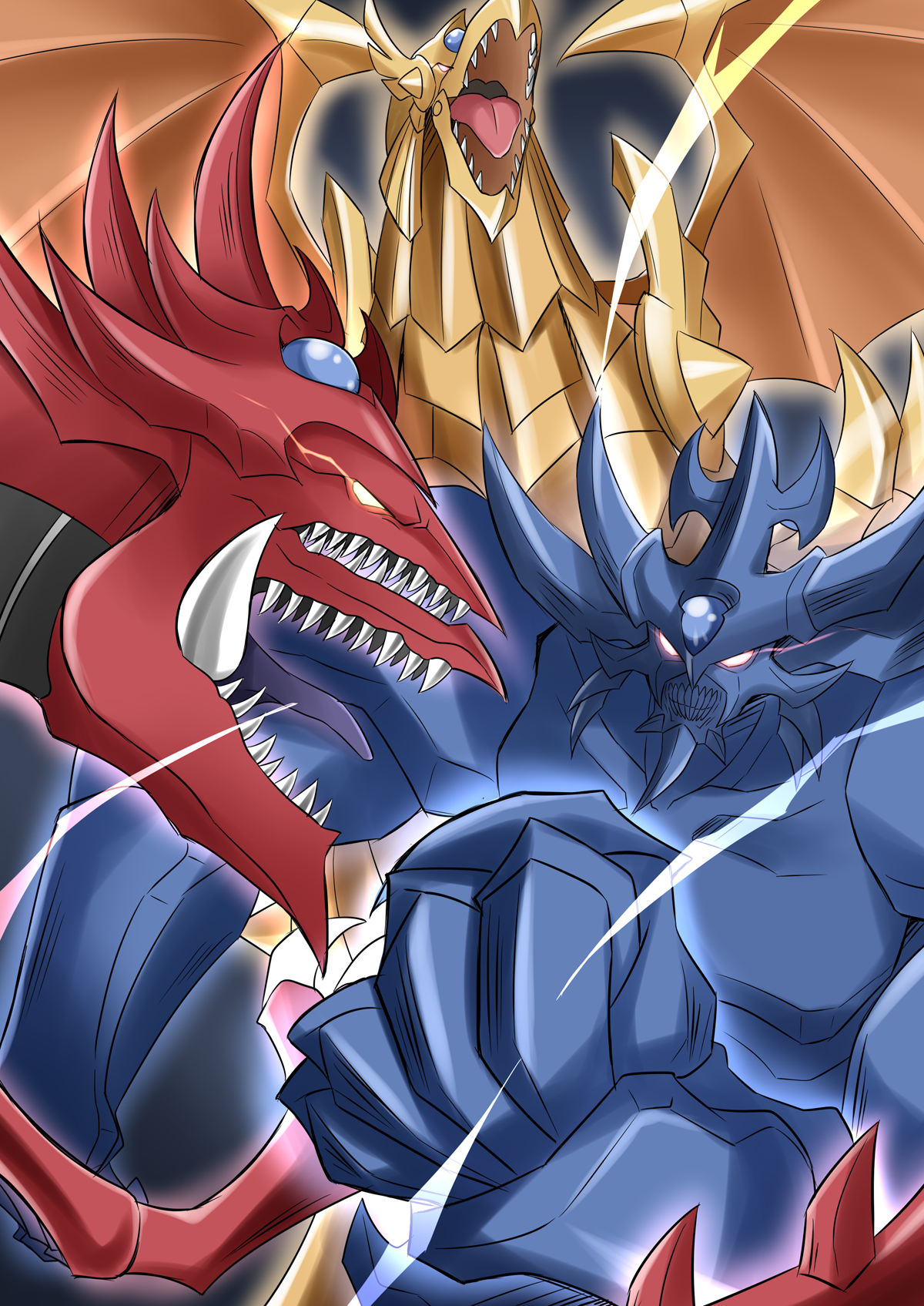 Yu Gi Oh Egyptian Gods Wallpapers