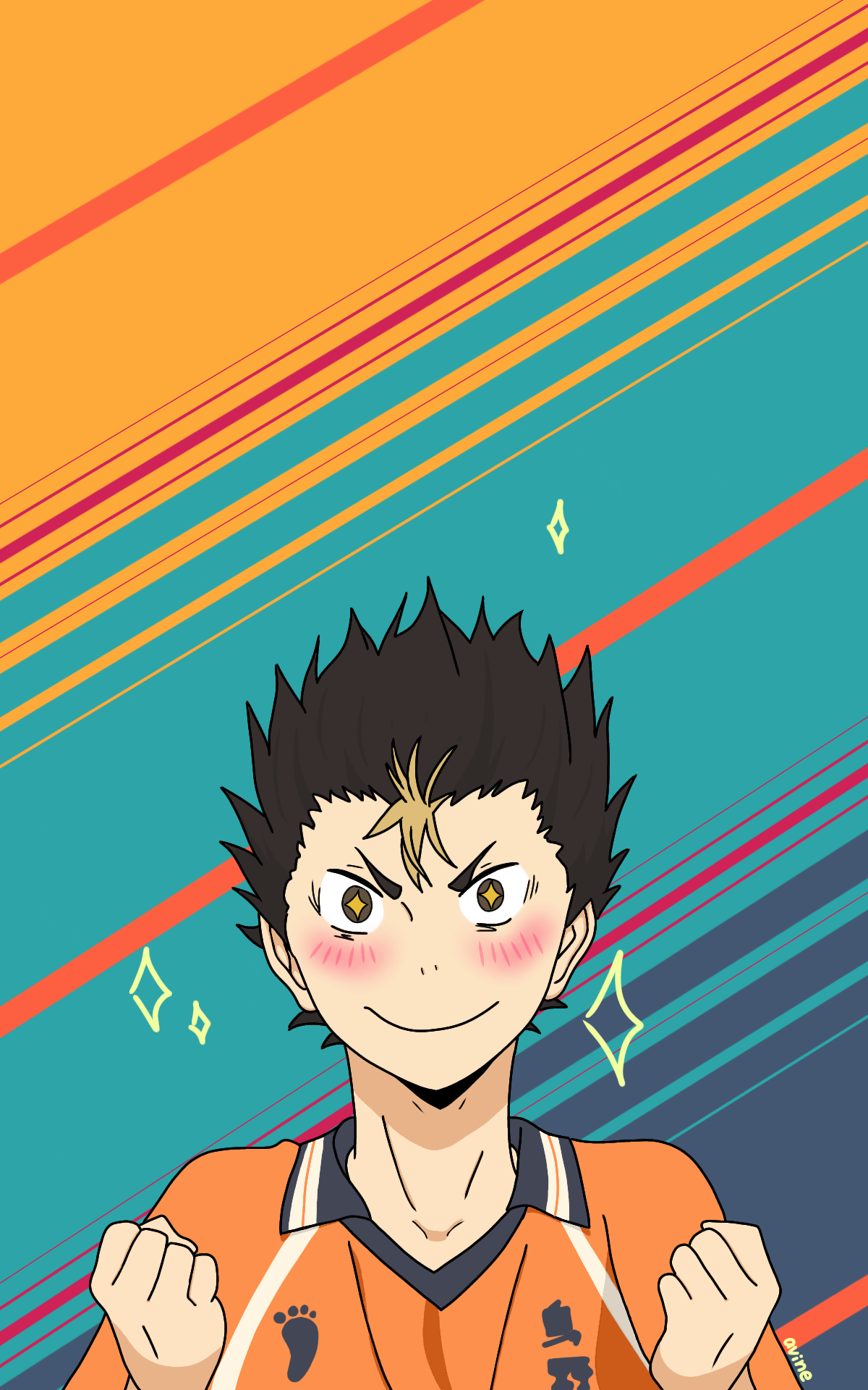 Yu Nishinoya Fanart Haikyuu Wallpapers