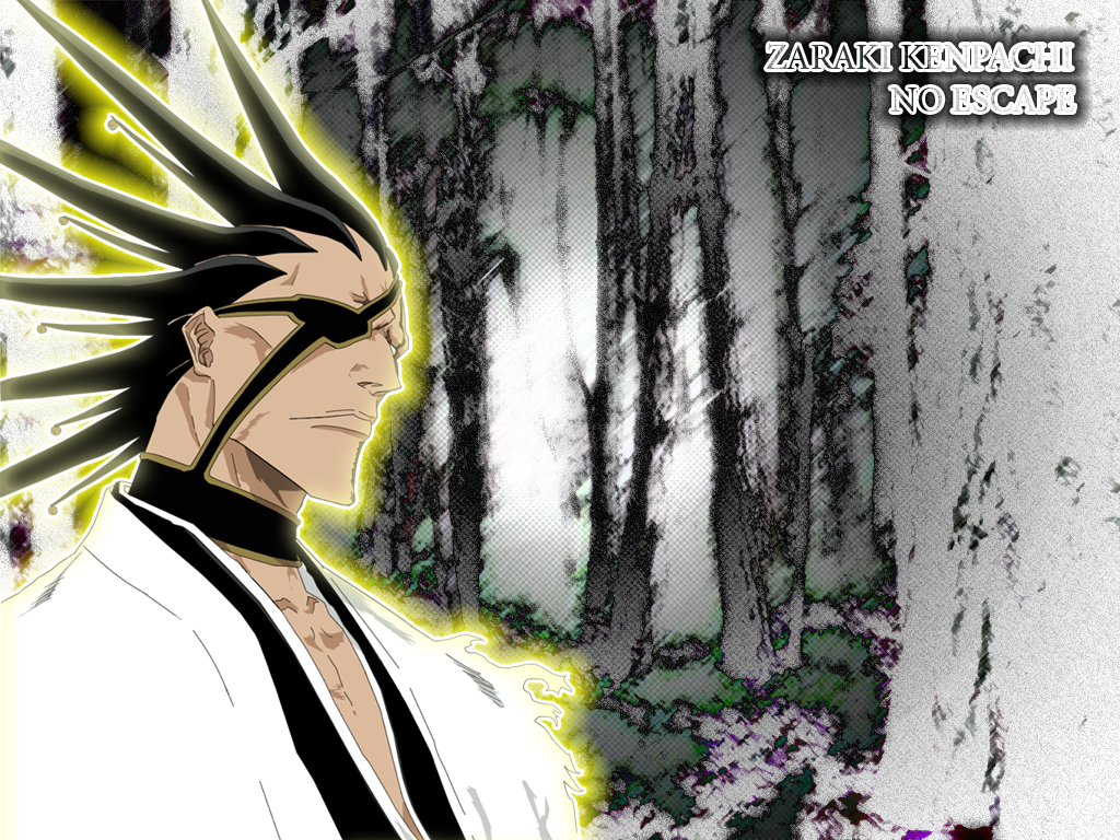 Zaraki Kenpachi Bleach Anime Wallpapers