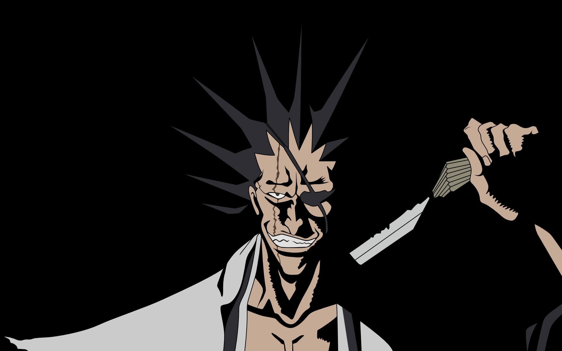 Zaraki Kenpachi Bleach Anime Wallpapers