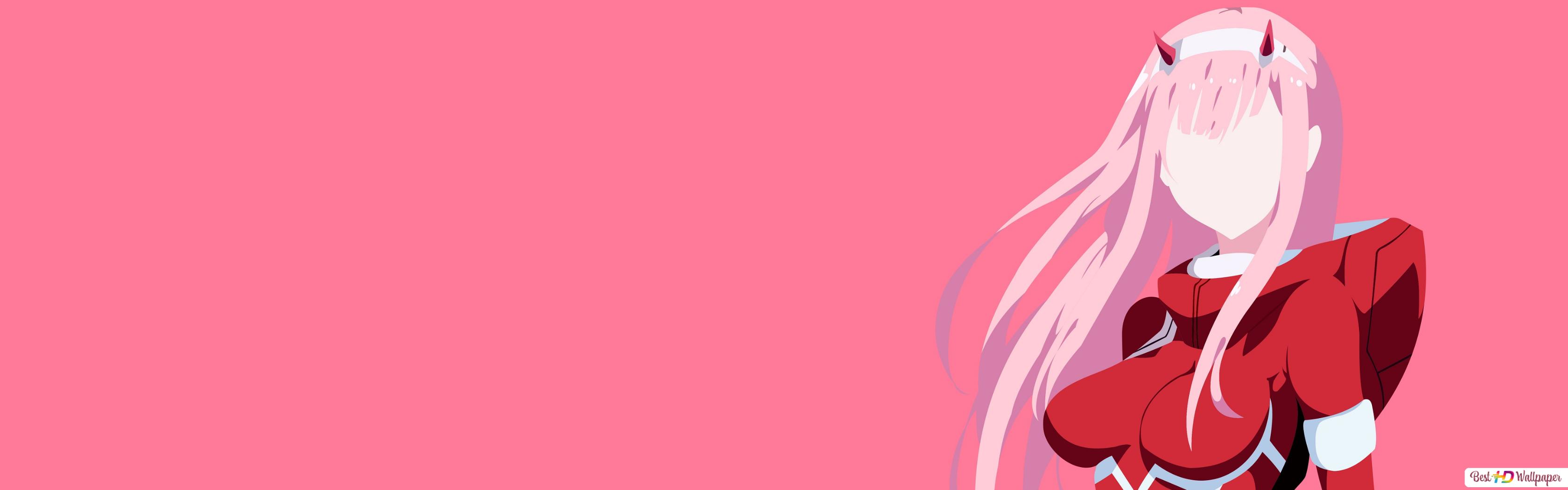 Zero Two Minimalist Wallpapers