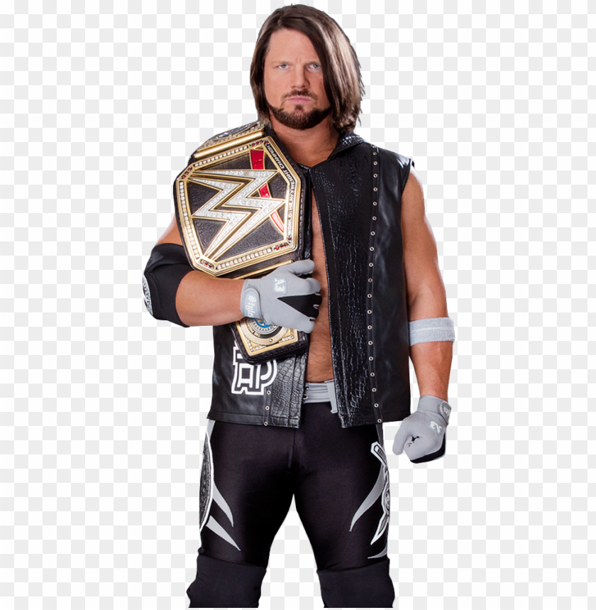 AJ Styles as WWE Champ Wallpapers