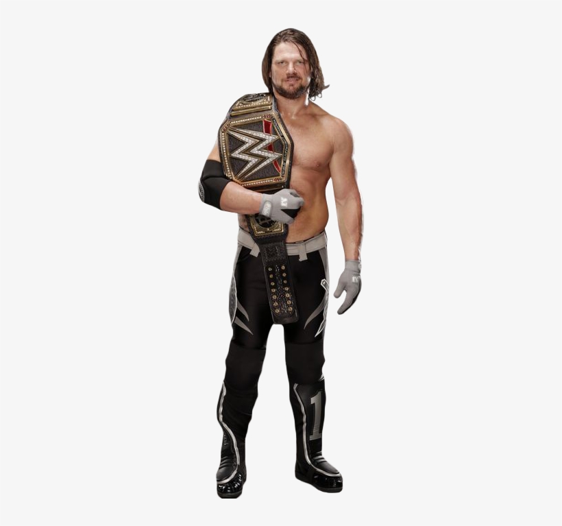 AJ Styles as WWE Champ Wallpapers