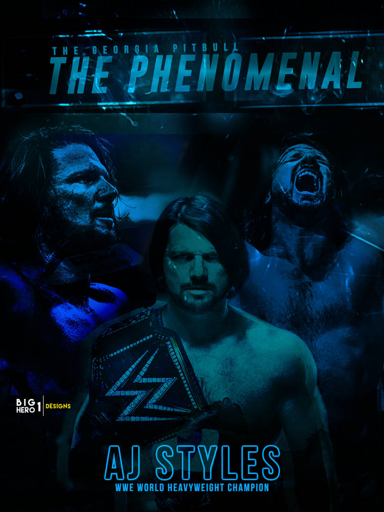 AJ Styles Portrait Wallpapers