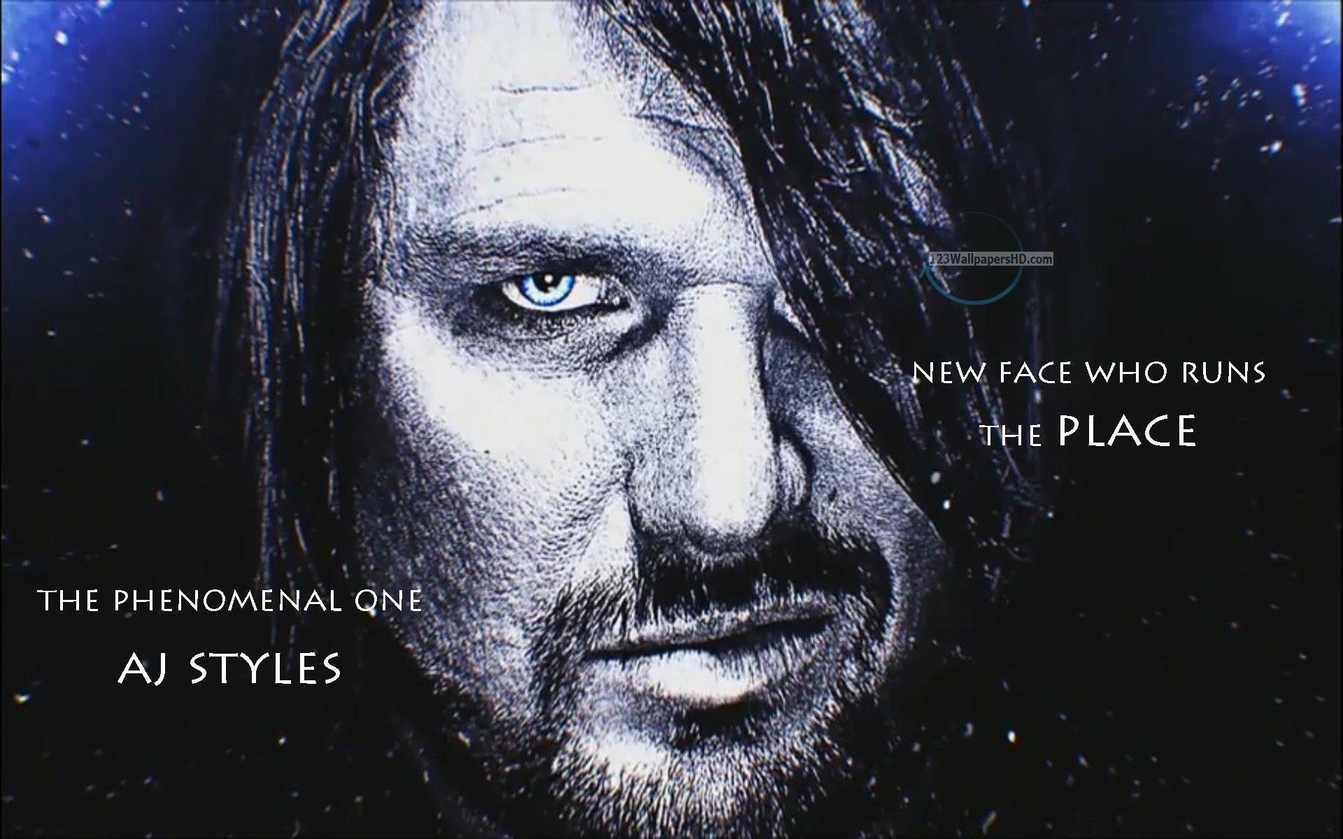 AJ Styles Portrait Photoshoot Wallpapers