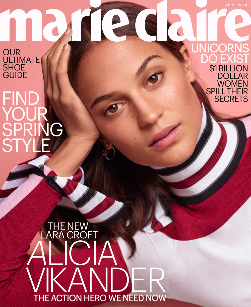 Alicia Vikander For US Marie Claire Wallpapers
