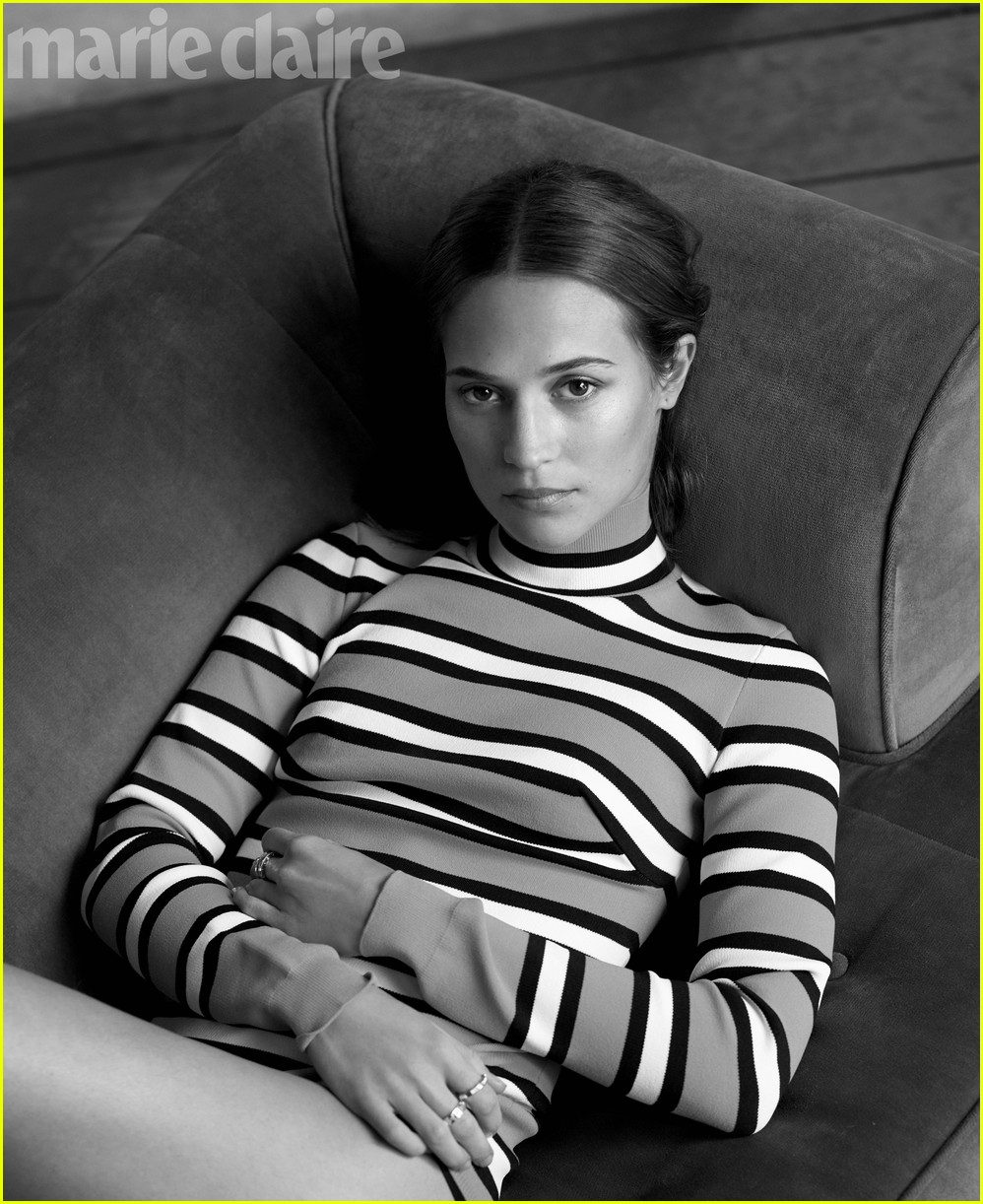 Alicia Vikander For US Marie Claire 2018 Wallpapers