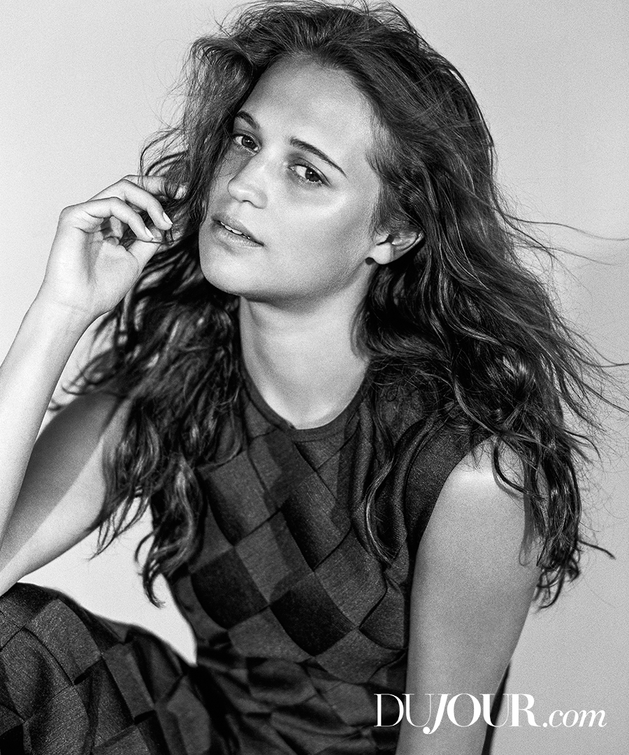 Alicia Vikander Zurich Film Festival Monochrome Wallpapers