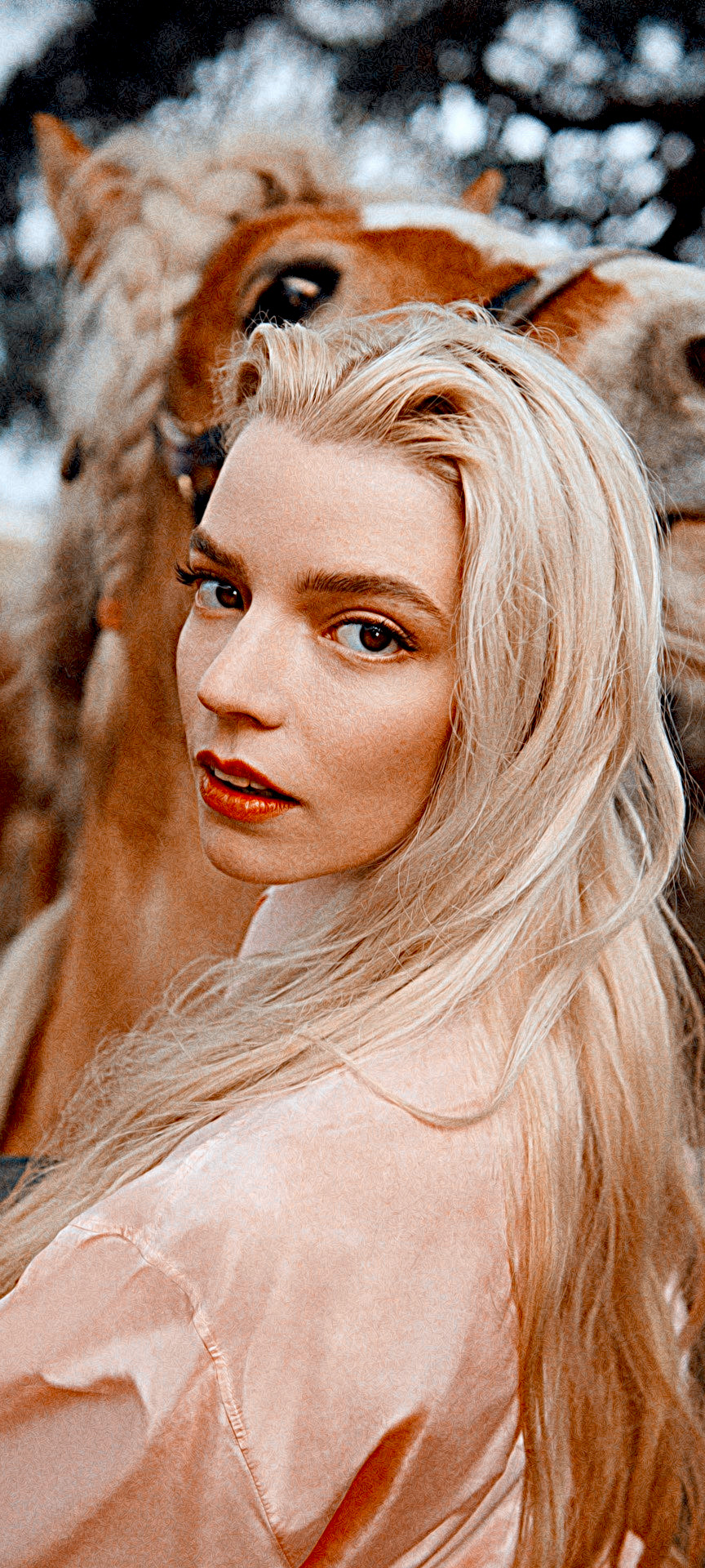 Anya Taylor-Joy Face Wallpapers