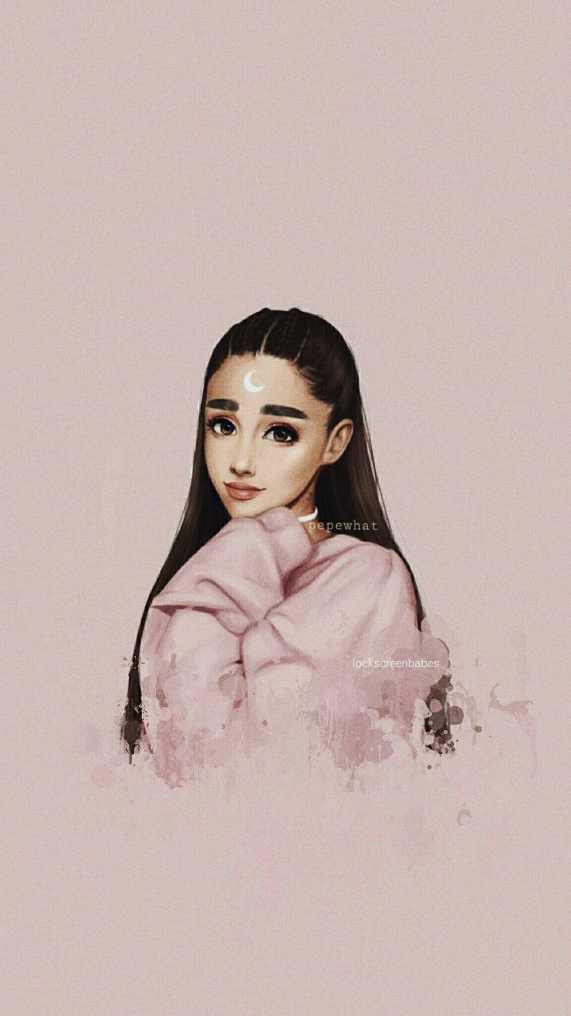 ariana grande cute drawings Wallpapers