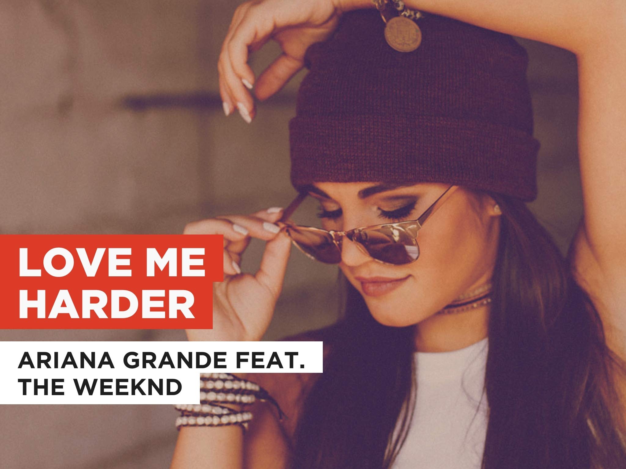 Ariana Grande Heart Sunglasses Wallpapers