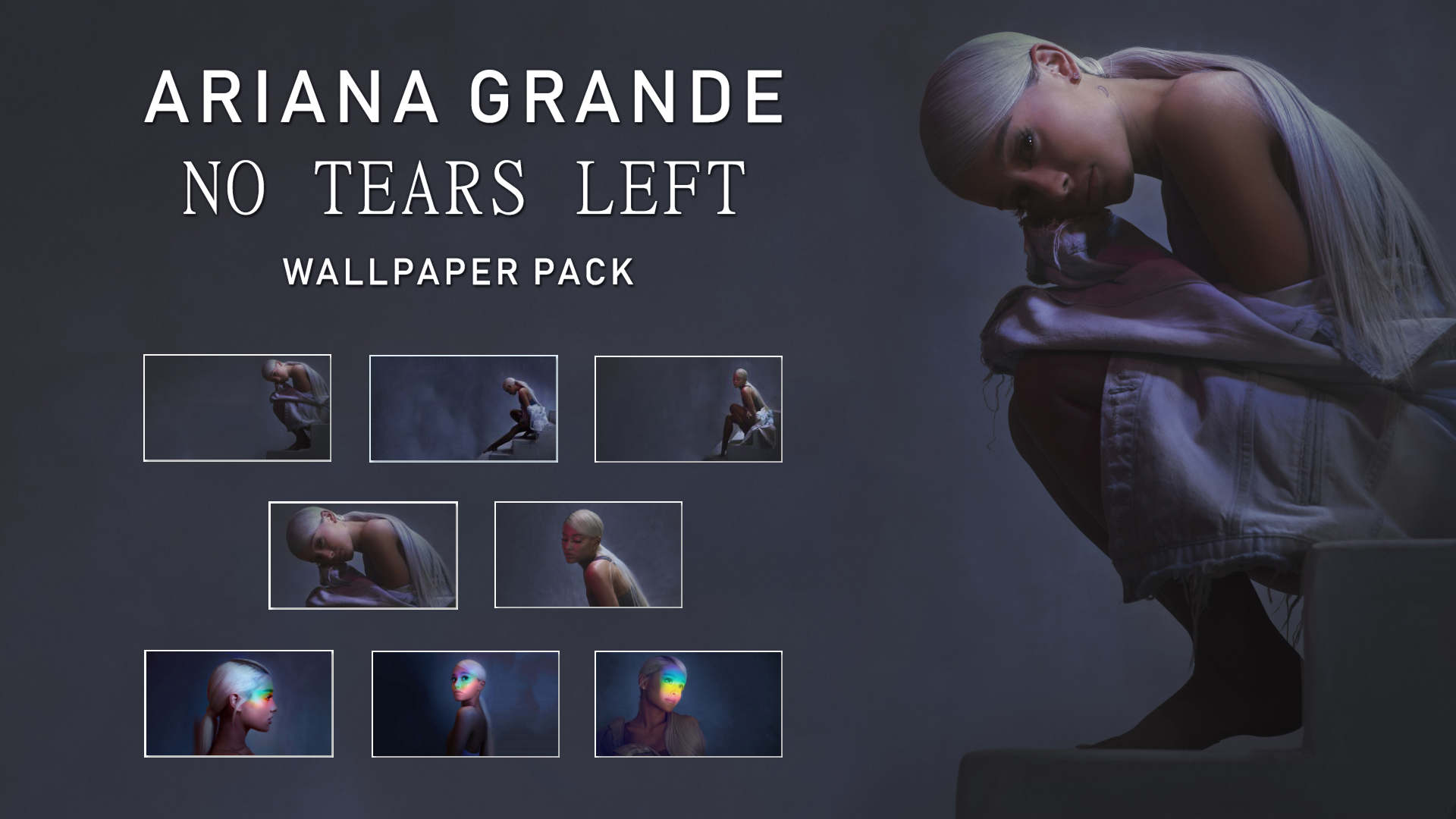 ariana grande no tears left to cry Wallpapers