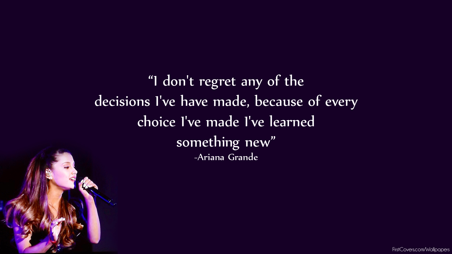 ariana grande quotes Wallpapers