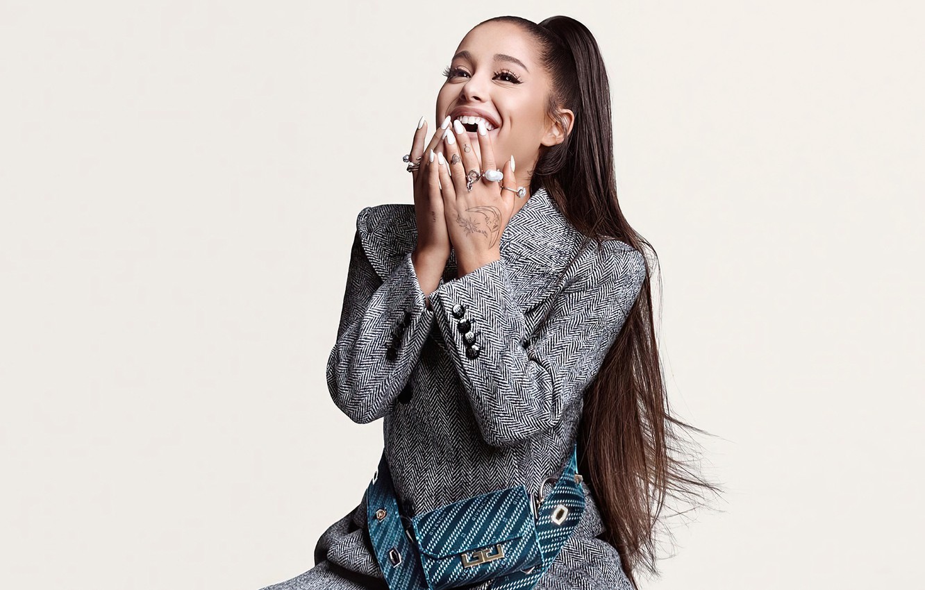 ariana grande, singer, make up Wallpapers