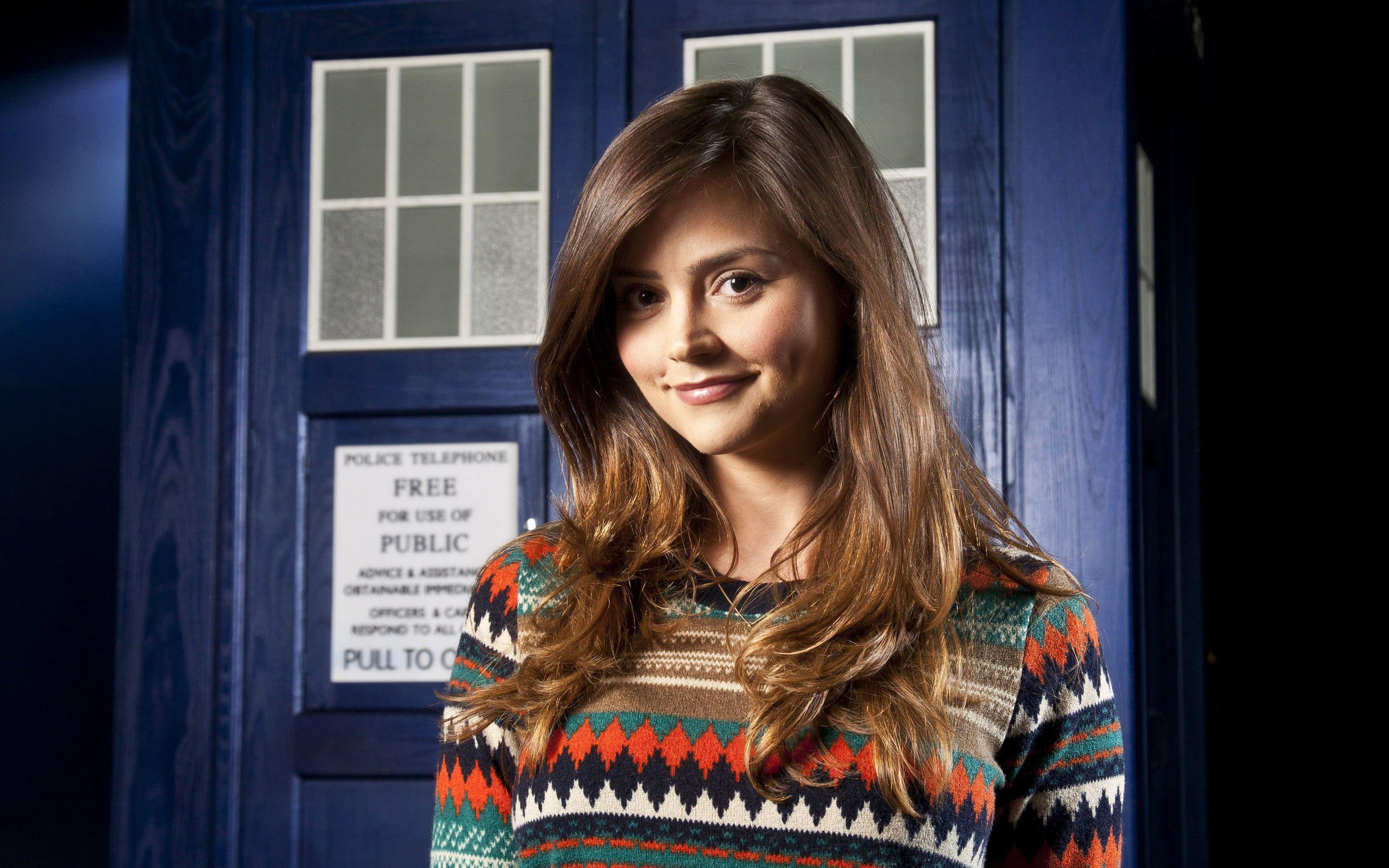 Beautiful Jenna Coleman Face Wallpapers