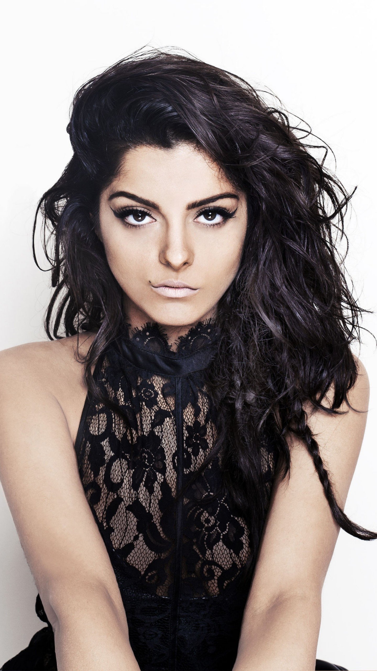 Bebe Rexha Black Dress Wallpapers