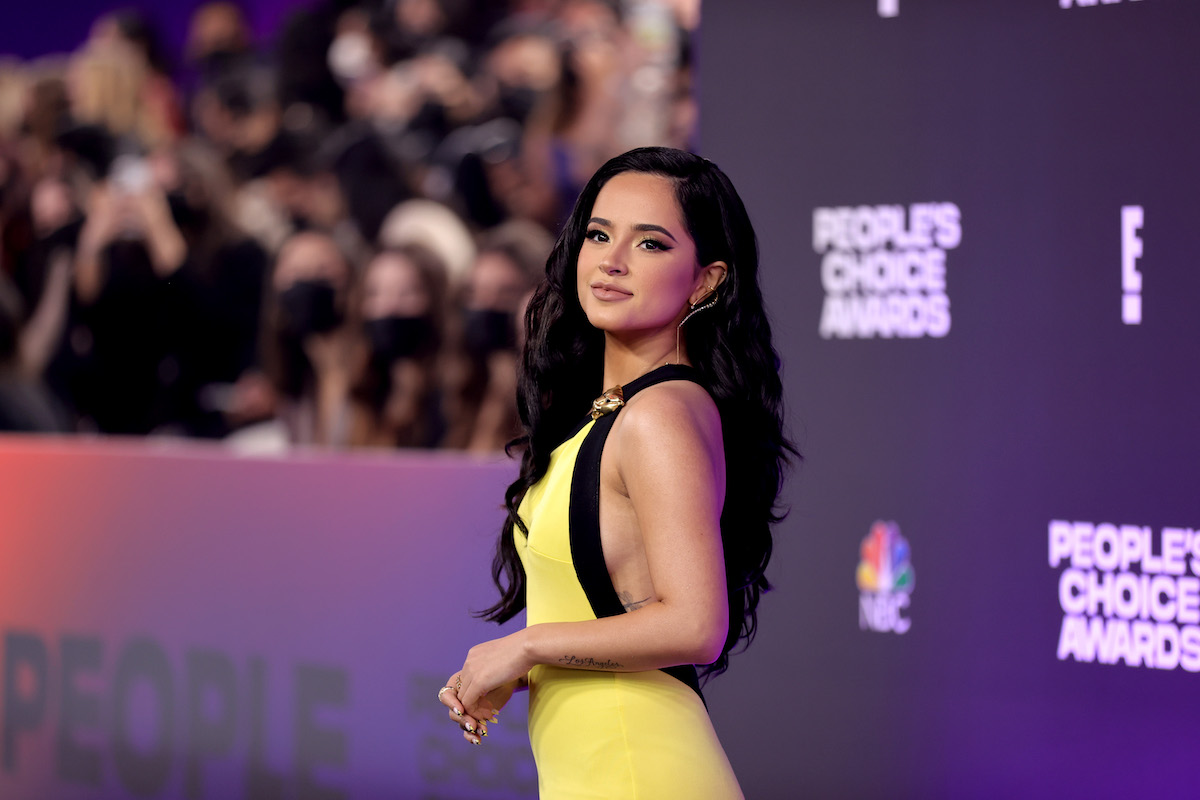 Becky G in Black Dress Wallpapers