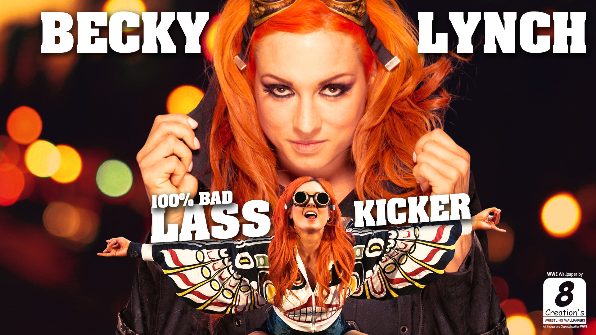 Becky Lynch WWE Halloween Wallpapers