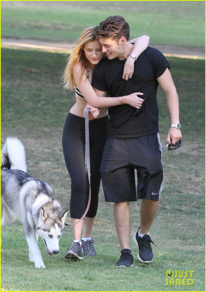 Bella Thorne With Her Dog Wallpapers