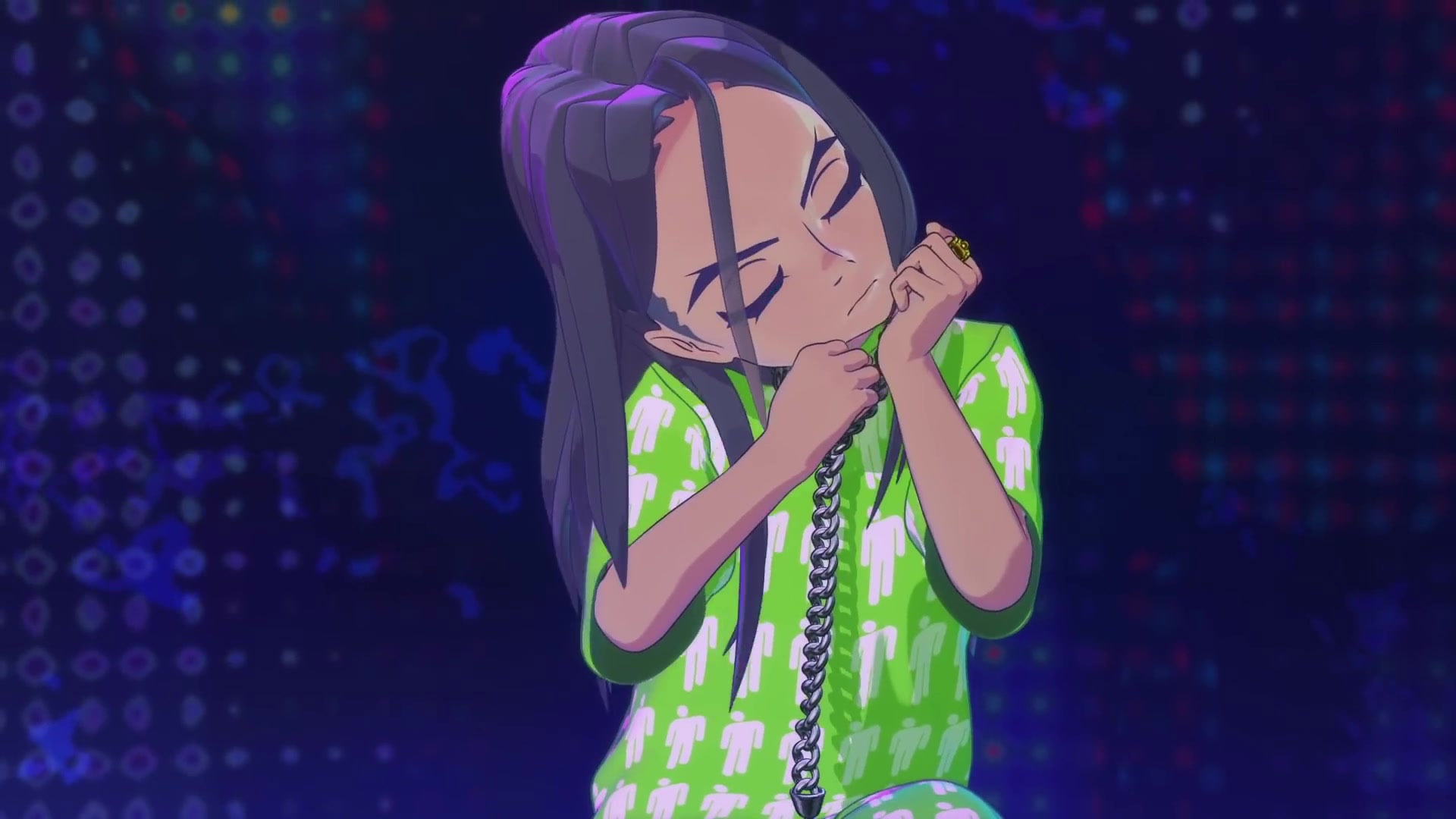 Billie Eilish Anime Cartoon Wallpapers